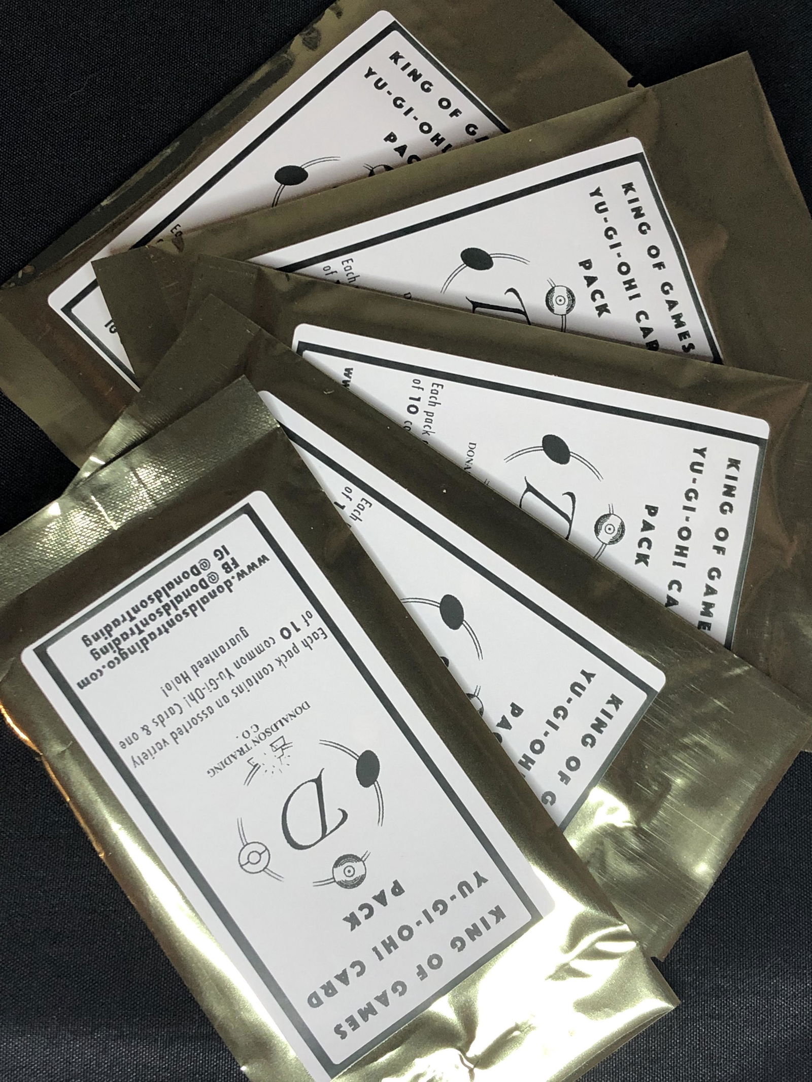 King Of Games Yu-Gi-Oh! Card Packs - Lot of 5 - Guaranteed Hit!! (1 of 1)