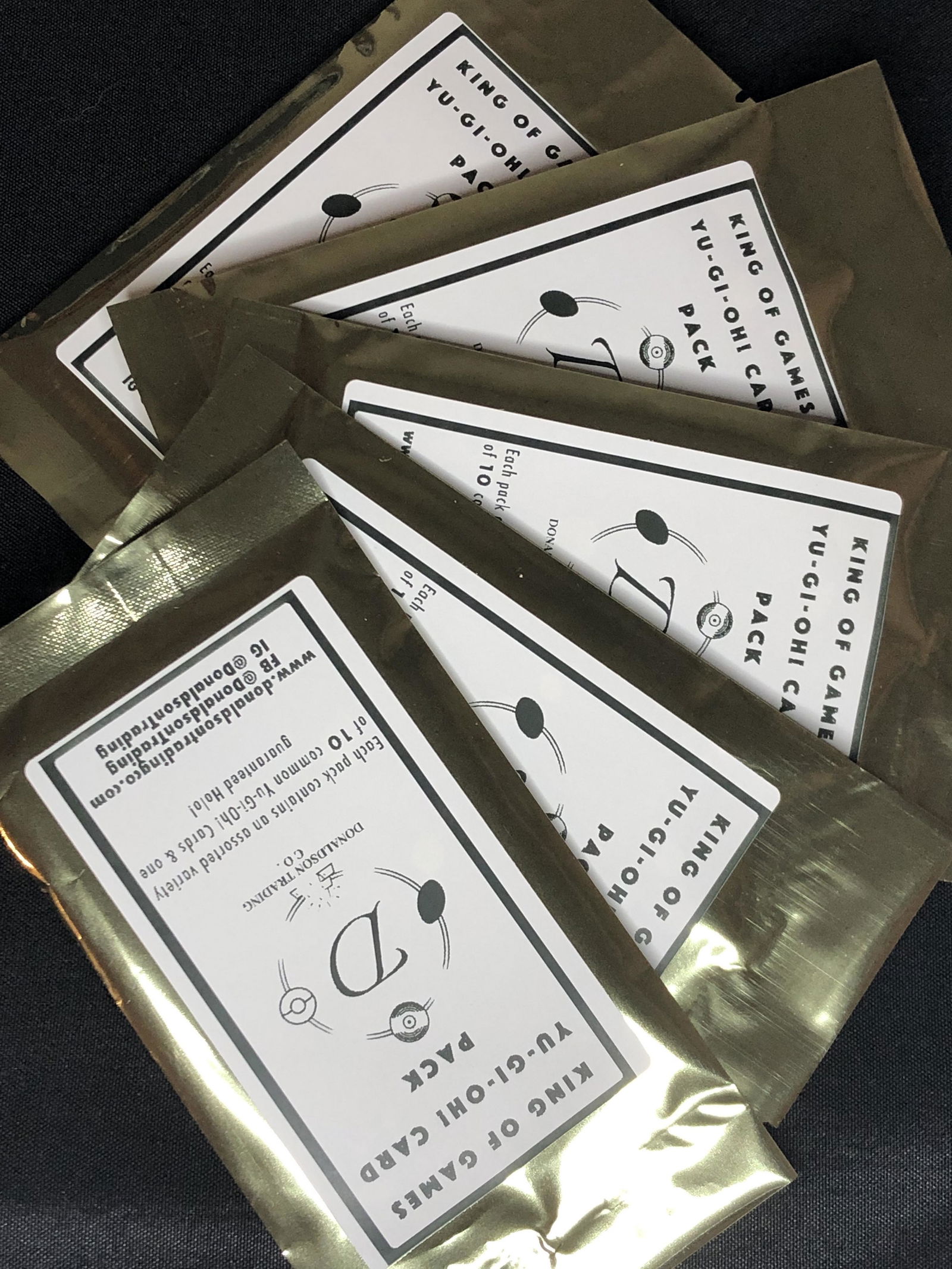 King Of Games Yu-Gi-Oh! Card Packs - Lot of 5 - Guaranteed Hit!! (1 of 1)