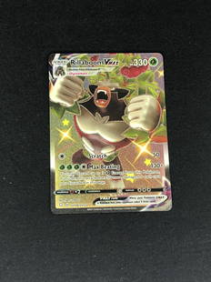 Shiny Rillaboom Vmax Full Art Pokemon Card: Shiny Rillaboom Vmax Full Art Pokemon Card