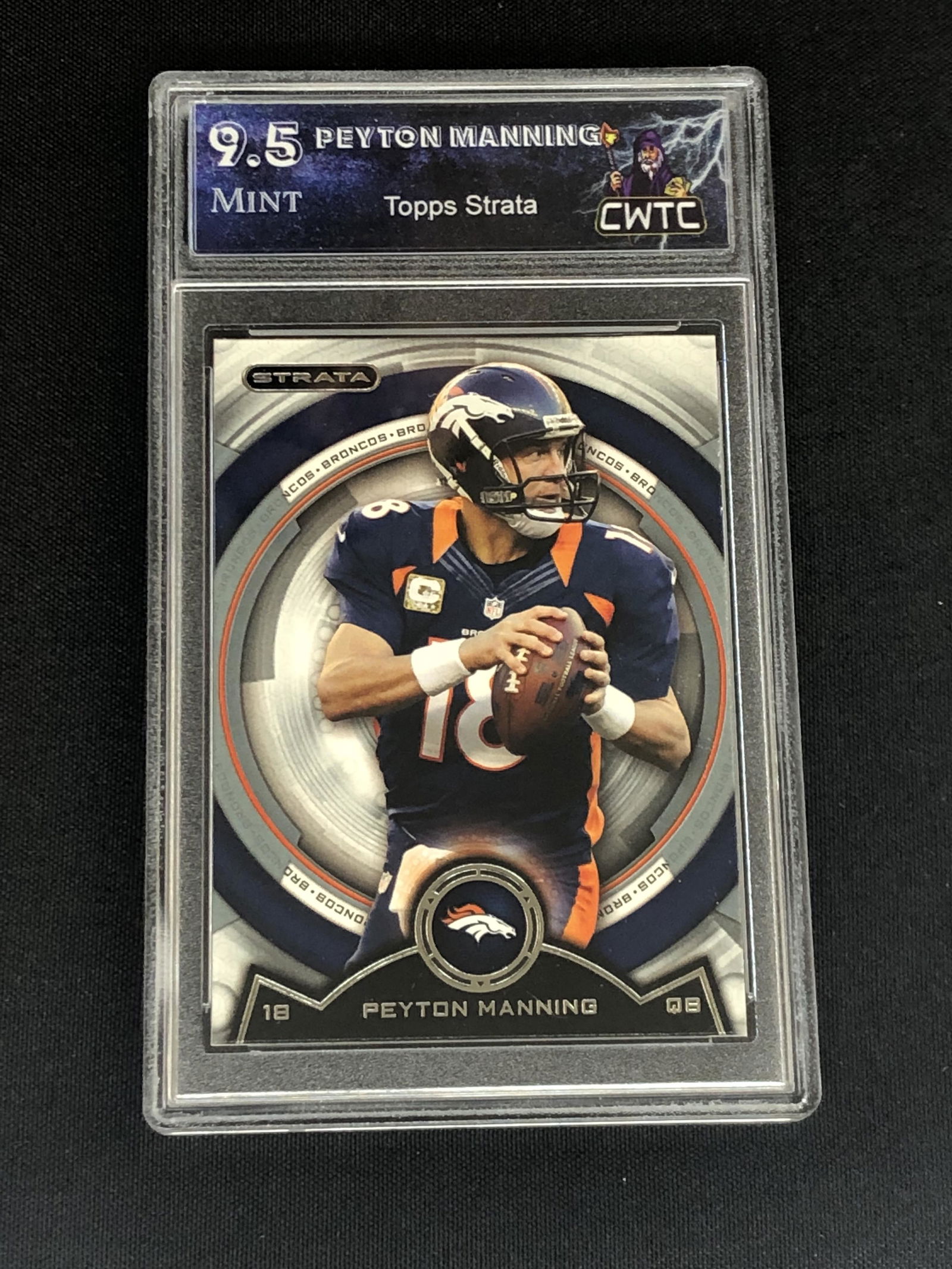 Peyton Manning Topps Strata Graded CWTC 9.5 (1 of 1)