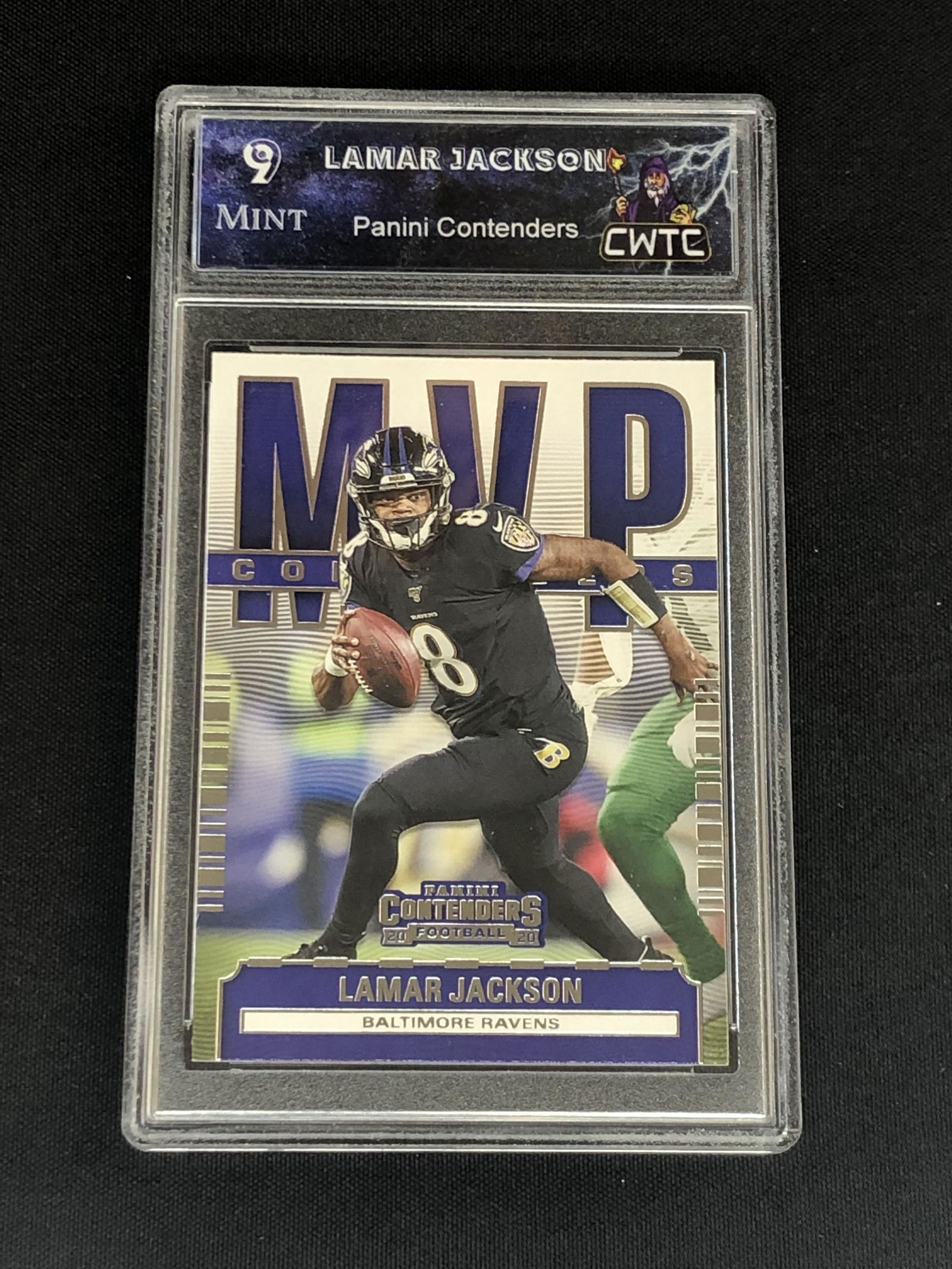 Lamar Jackson Panini Contenders Graded CWTC 9 (1 of 1)
