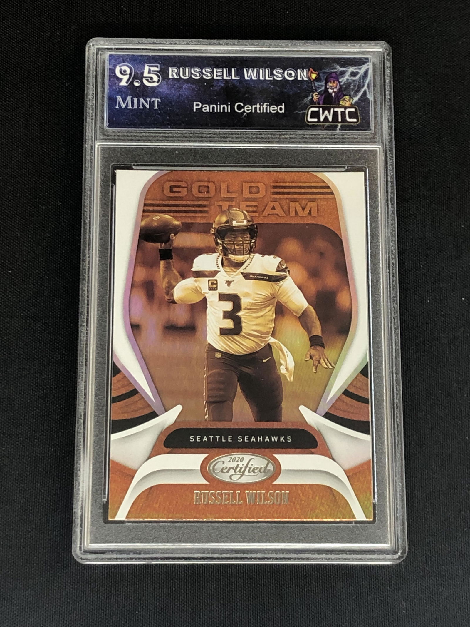 Russell Wilson Panini Certified Graded CWTC 9.5 (1 of 1)