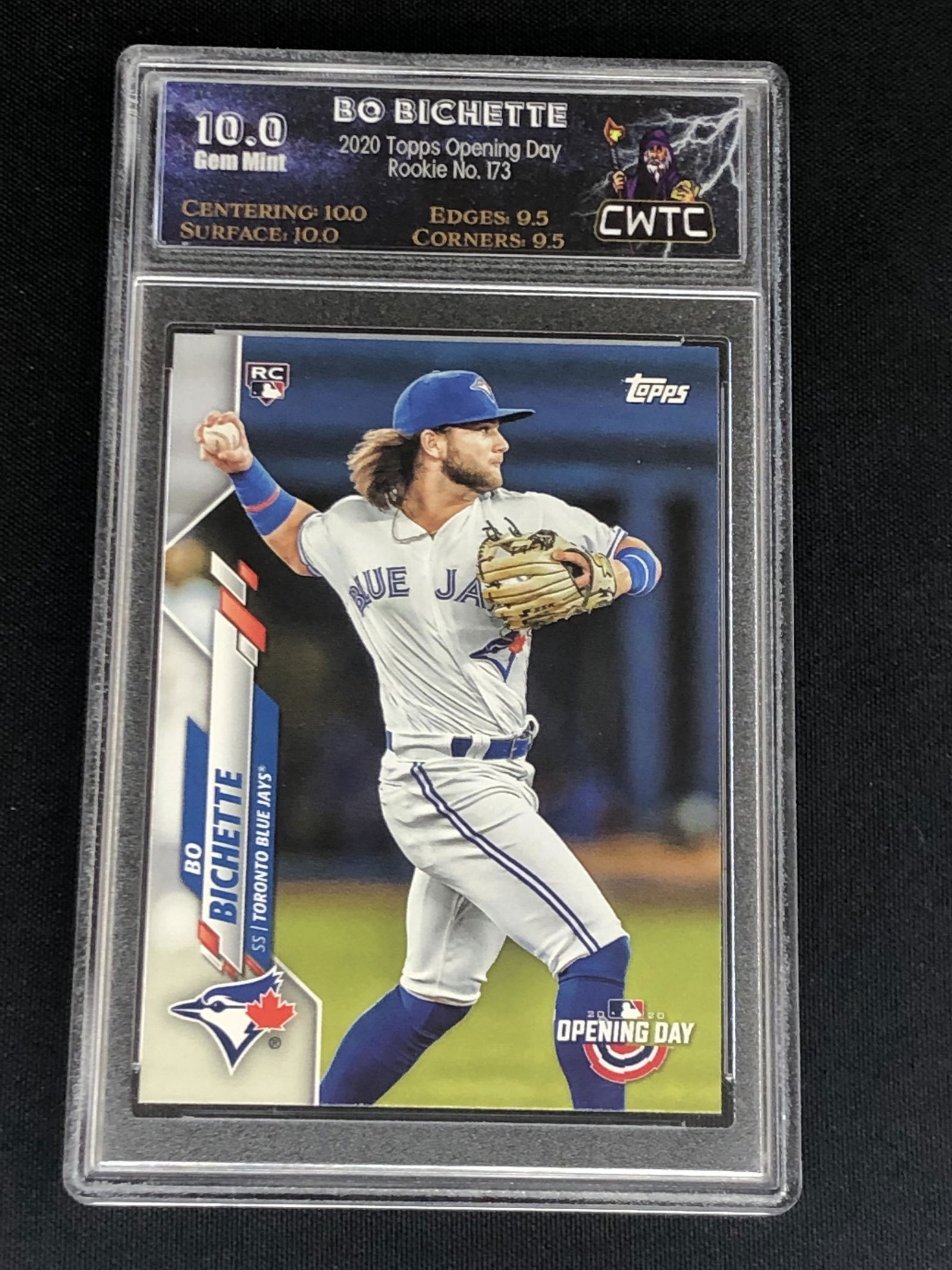 Bo Bichette Topps Opening Day Rookie Gradd CWTC 10 (1 of 1)