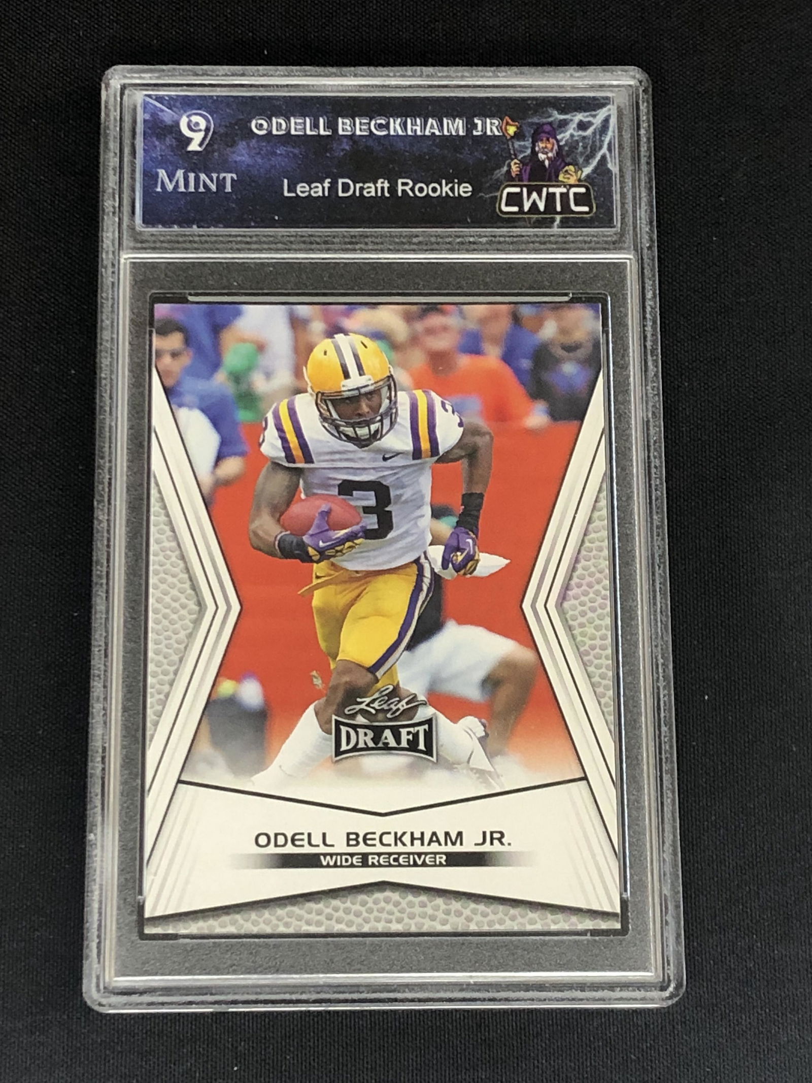 Odell Beckham Jr Leaf Draft Rookie Graded CWTC 9 (1 of 1)