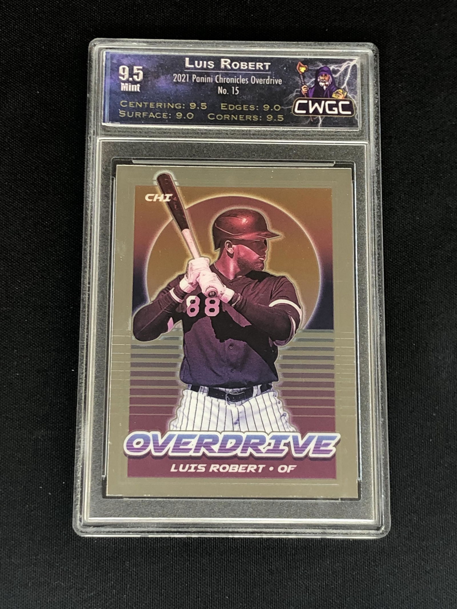 Luis Robert Panini Overdrive Graded CWTC 9.5 (1 of 1)
