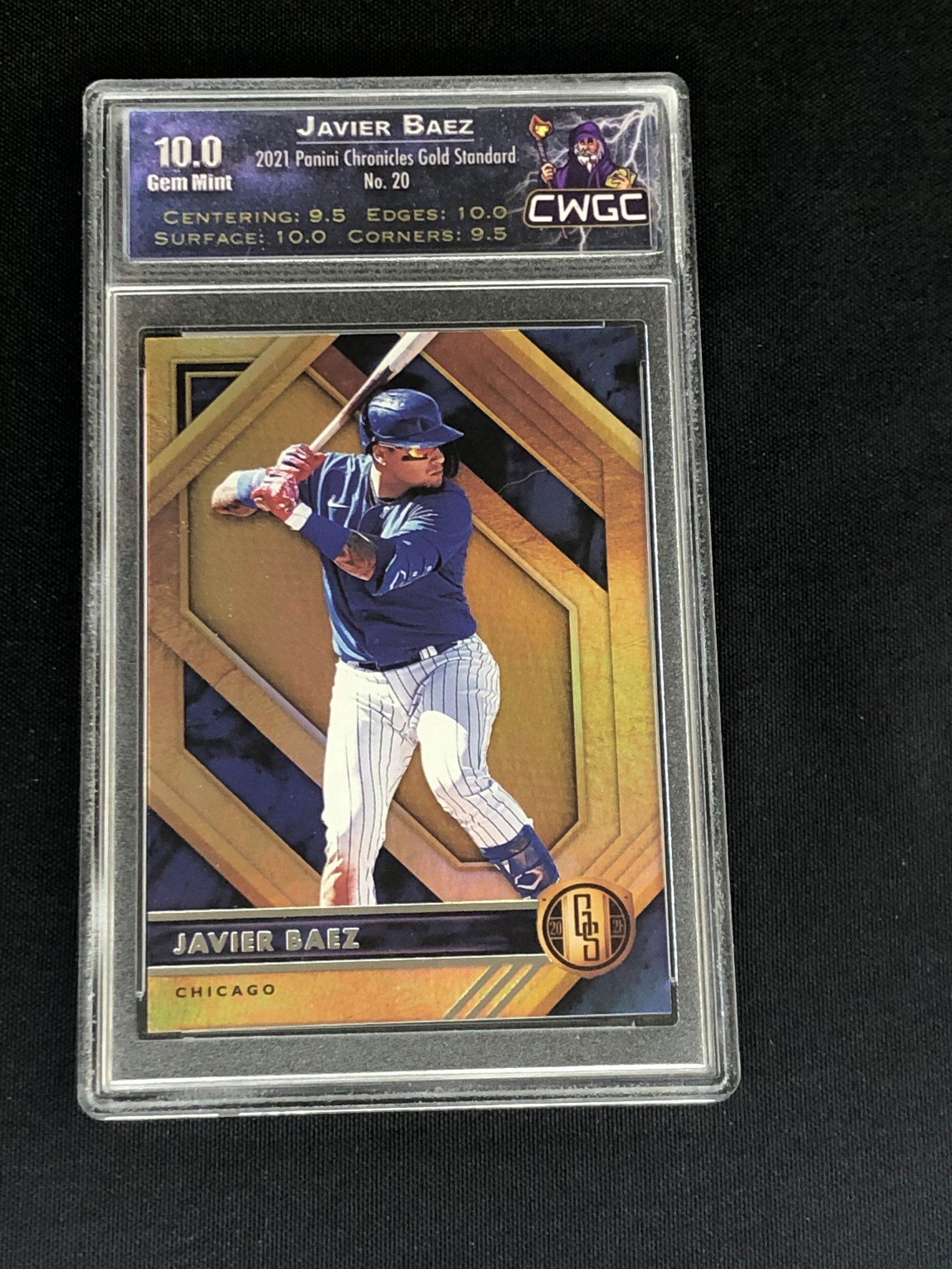 Javier Baez Panini Gold Standard Graded CWTC 10 (1 of 1)