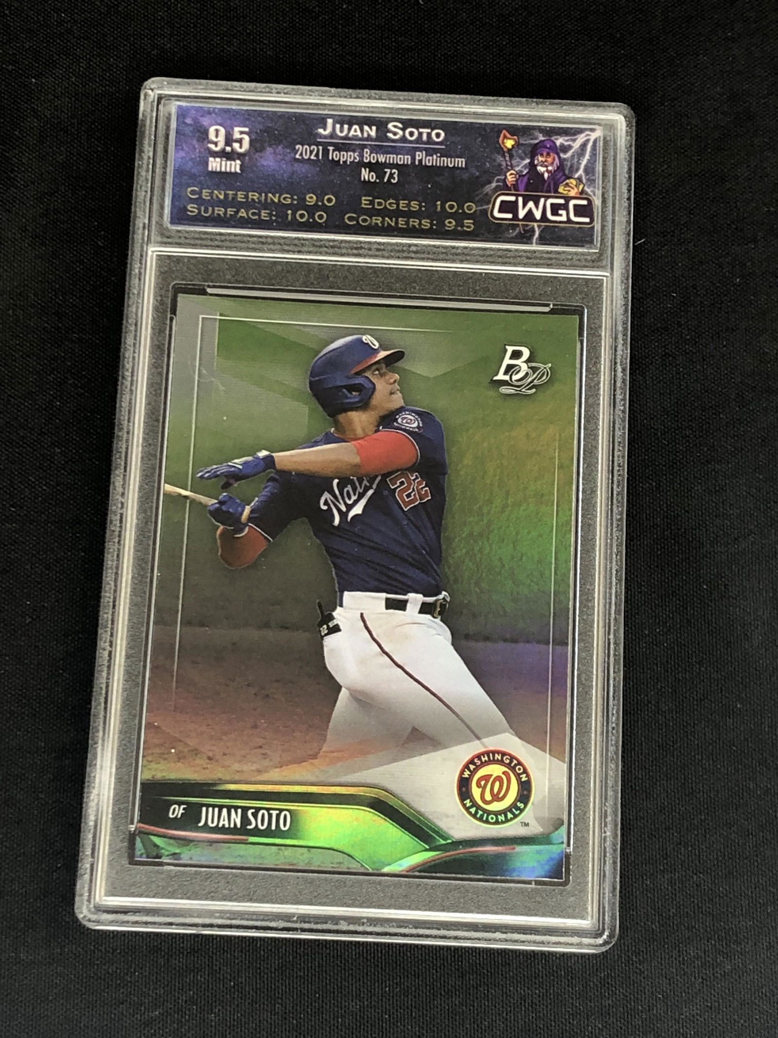 Juan Soto Bowman Platinum Graded CWTC 9.5 (1 of 1)