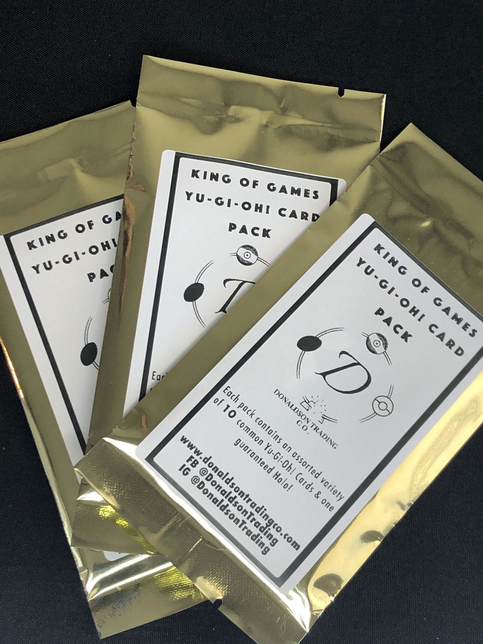 King Of Games Yu-Gi-Oh! Card Packs - Guaranteed Hit!! Lot Of 3 (1 of 1)