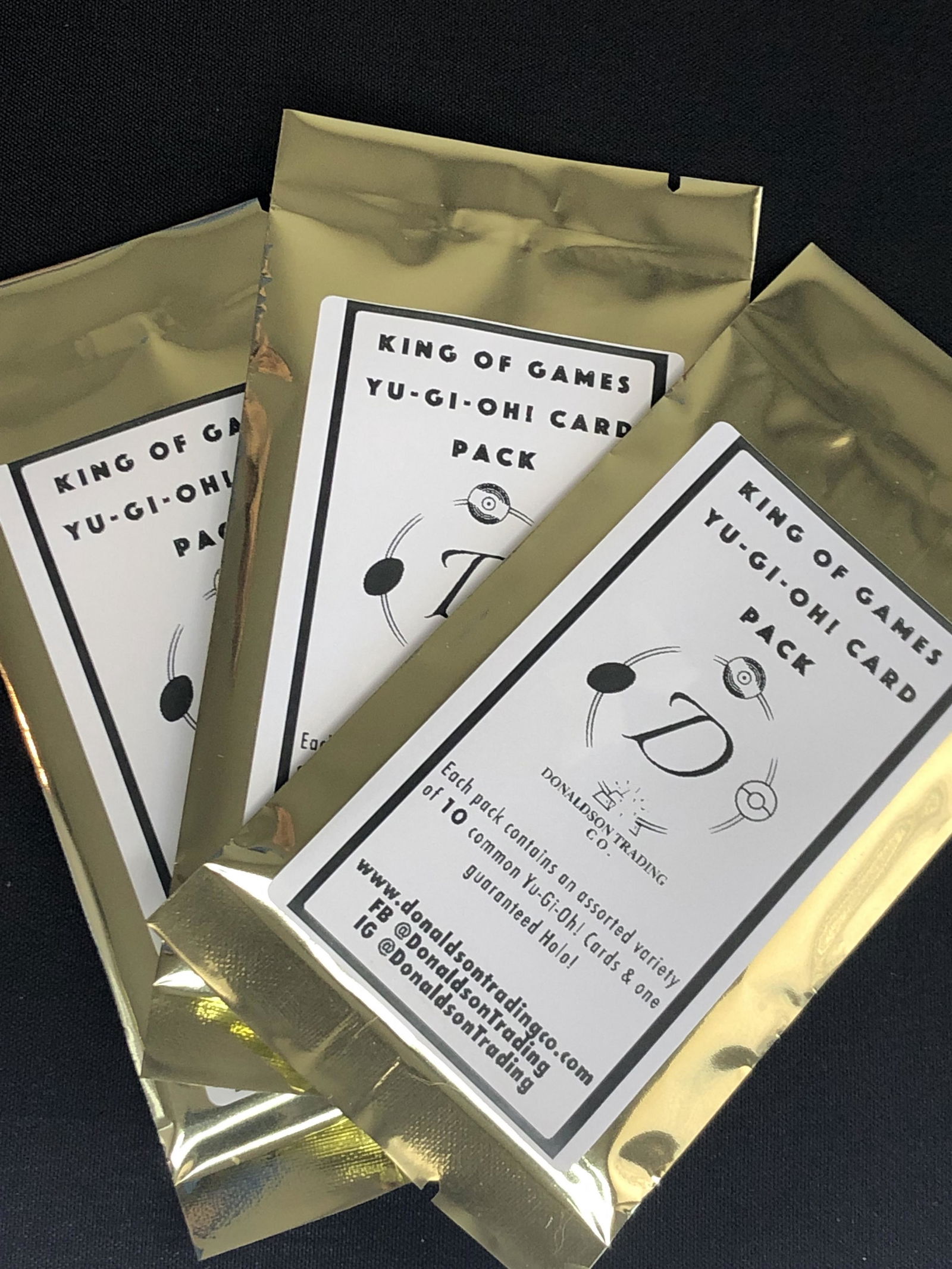 King Of Games Yu-Gi-Oh! Card Packs - Guaranteed Hit!! Lot Of 3 (1 of 1)