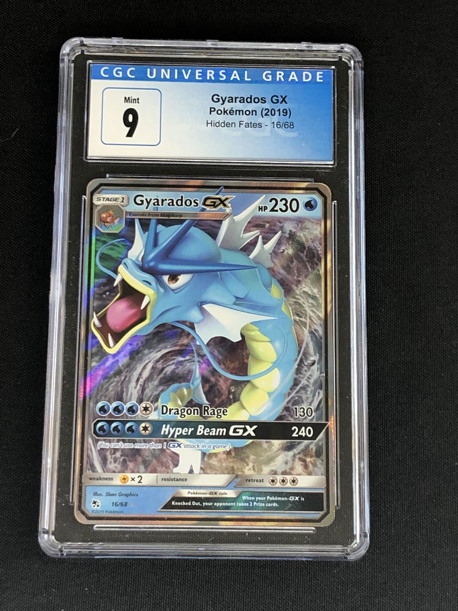 Gyarados GX Graded CGC 9 (1 of 1)