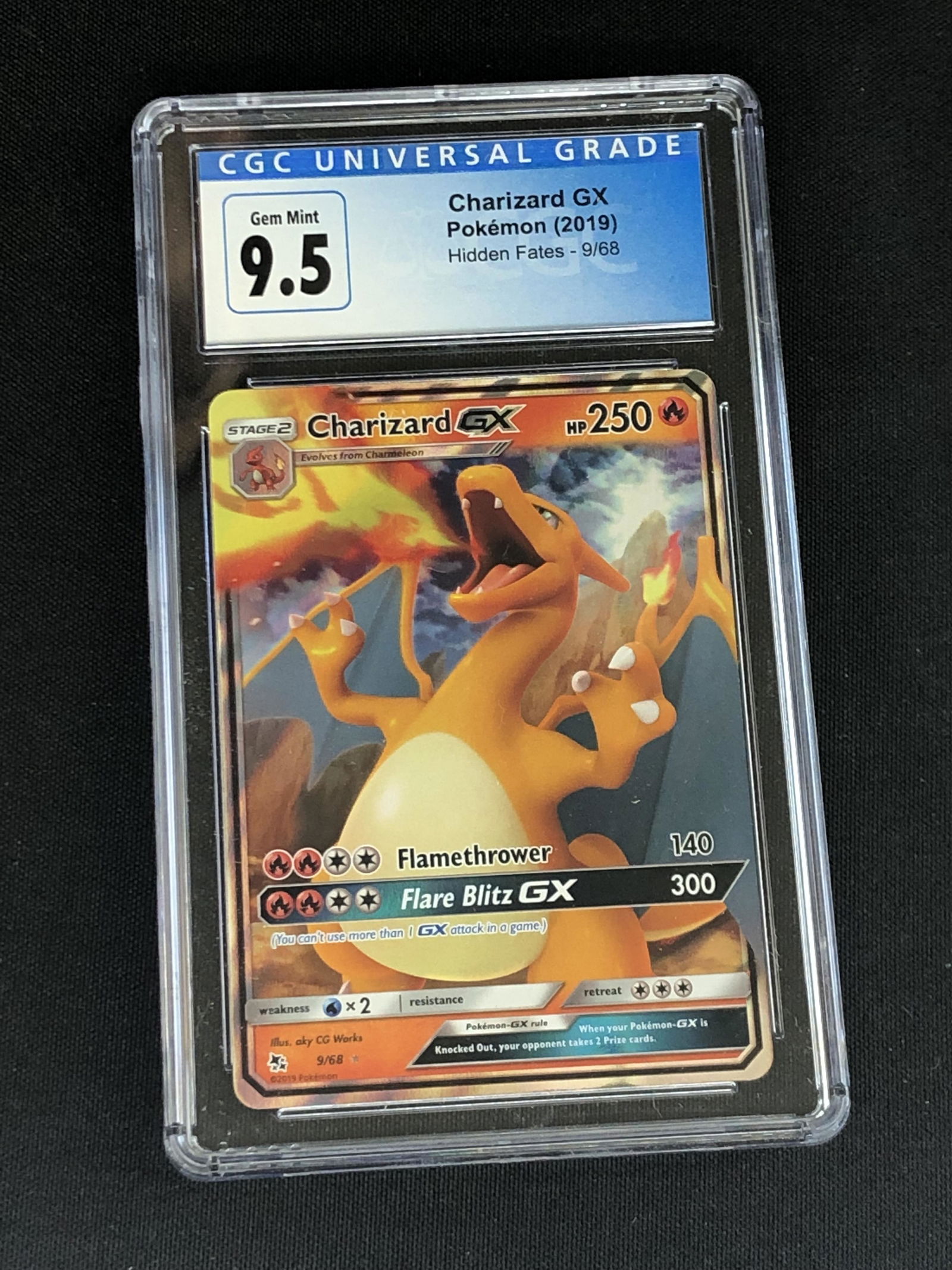 Charizard GX Graded CGC 9.5 (1 of 1)