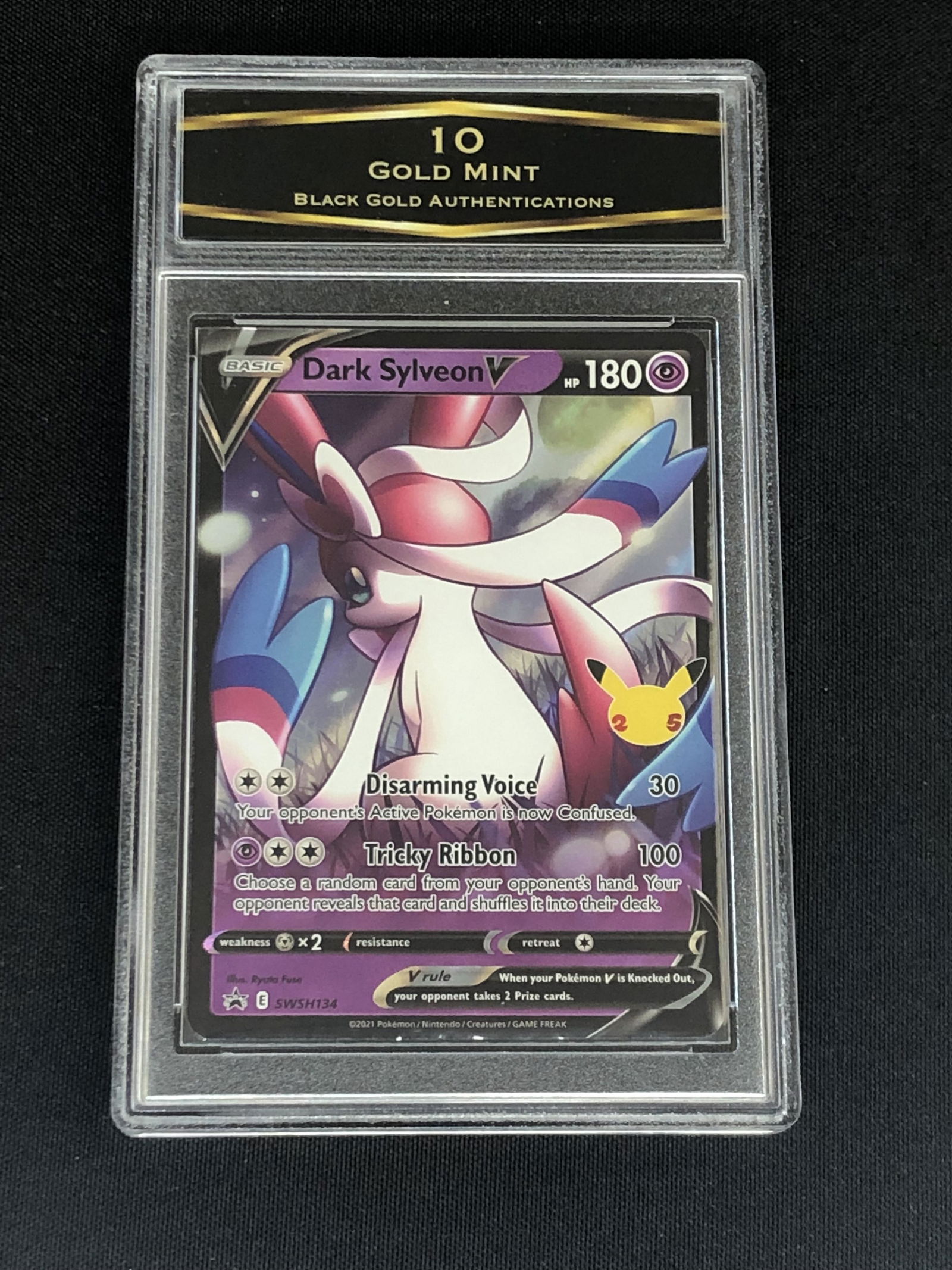 Dark Sylveon V Graded CWTC 10 (1 of 1)