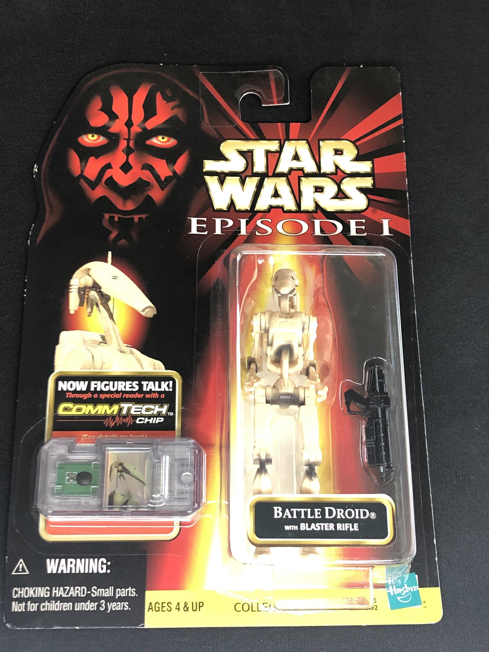 Vintage Hasbro Star Wars Episode 1 Battle Driod: Vintage Hasbro Star Wars Episode 1 Battle Driod
