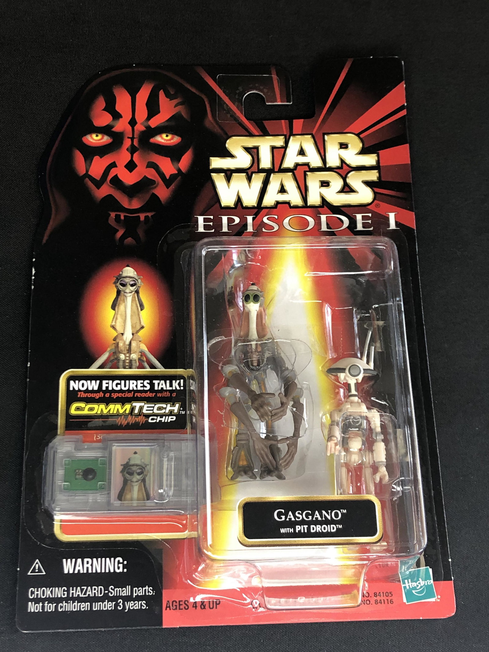 Vintage Hasbro Star Wars Episode 1 Gasgano: Vintage Hasbro Star Wars Episode 1 Gasgano