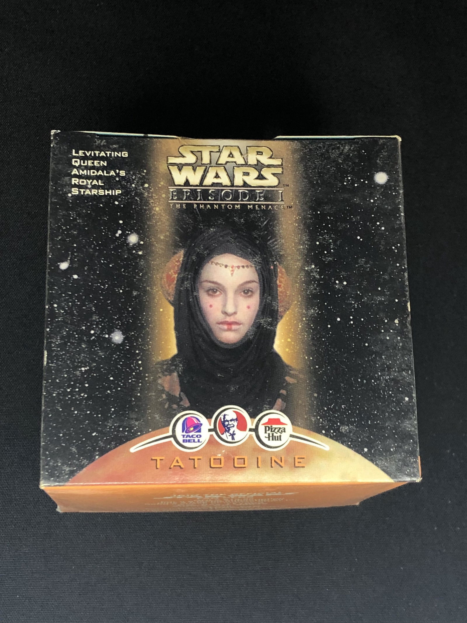 Vintage Star Wars Taco Bell Levitating Queen Amidala's Royal Starship Collectible Toy (1 of 1)