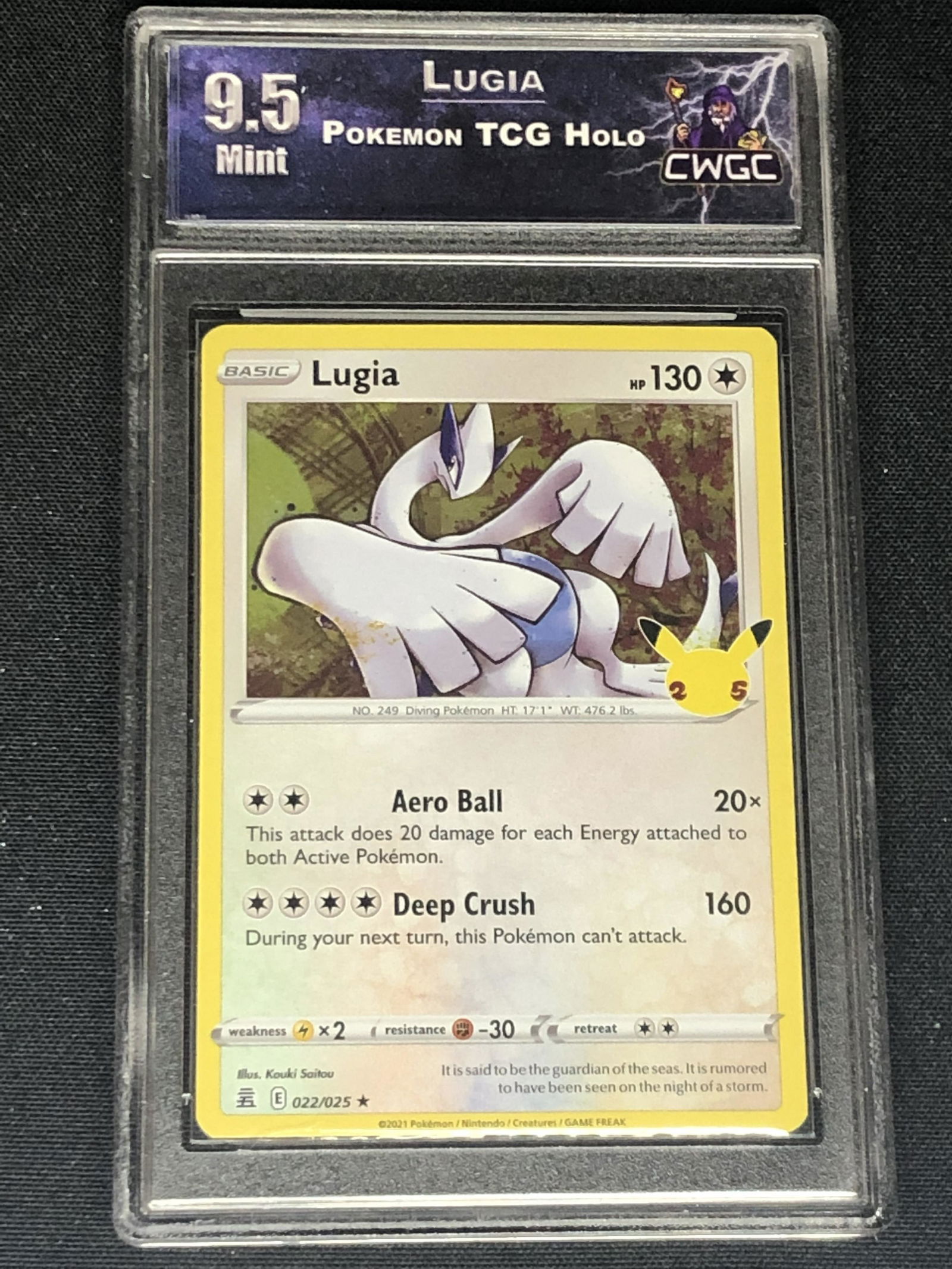 Lugia Holo Graded CWTC 9.5 (1 of 1)