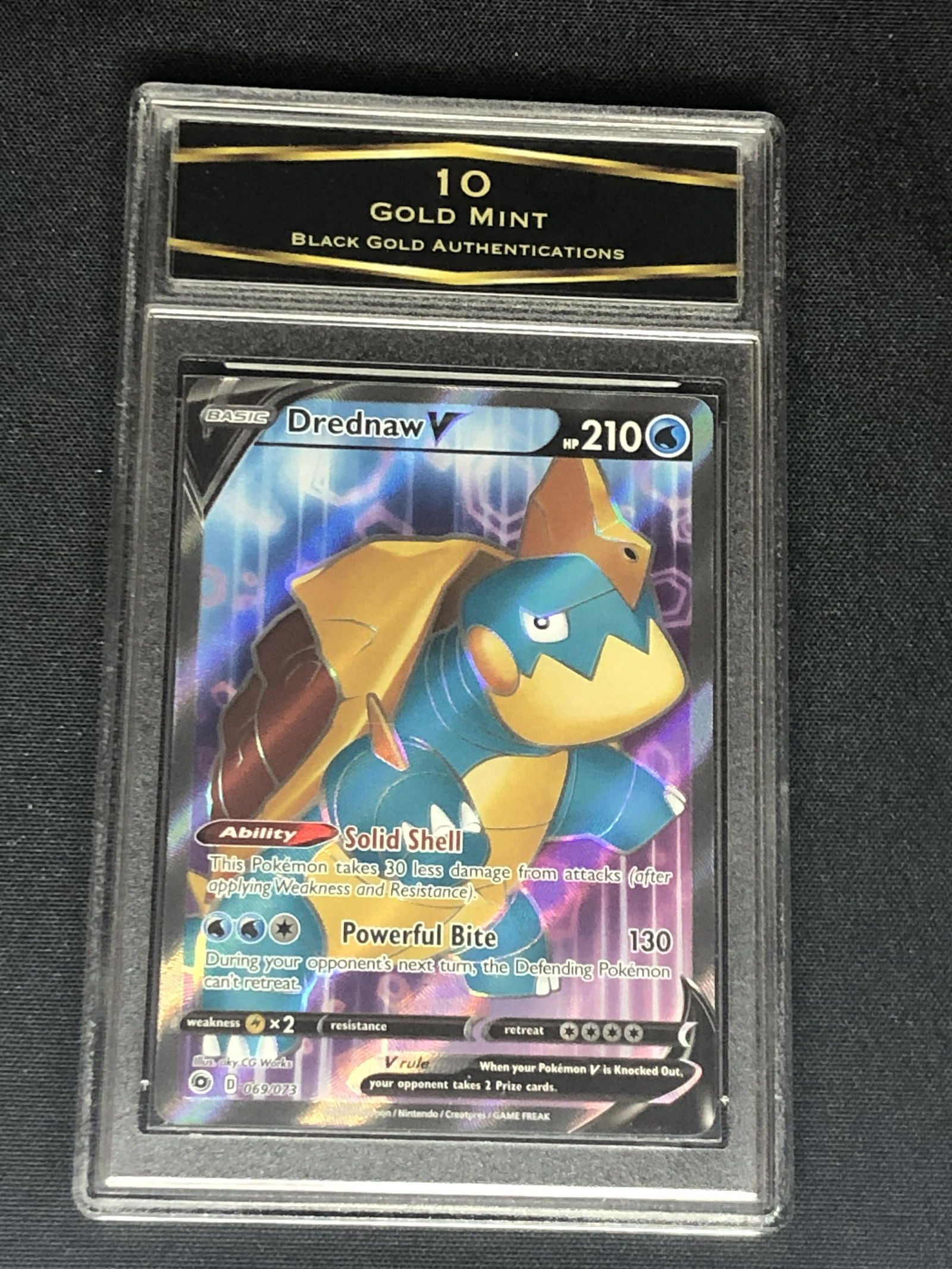 Drednaw V Full Art graded BGA 10 (1 of 1)