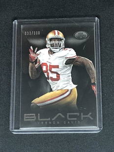 Vernon Davis Panini Black (33 of 399): Vernon Davis Panini Black (33 of 399)