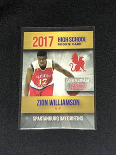 Zion Williamson Trading Card: Zion Williamson Trading Card