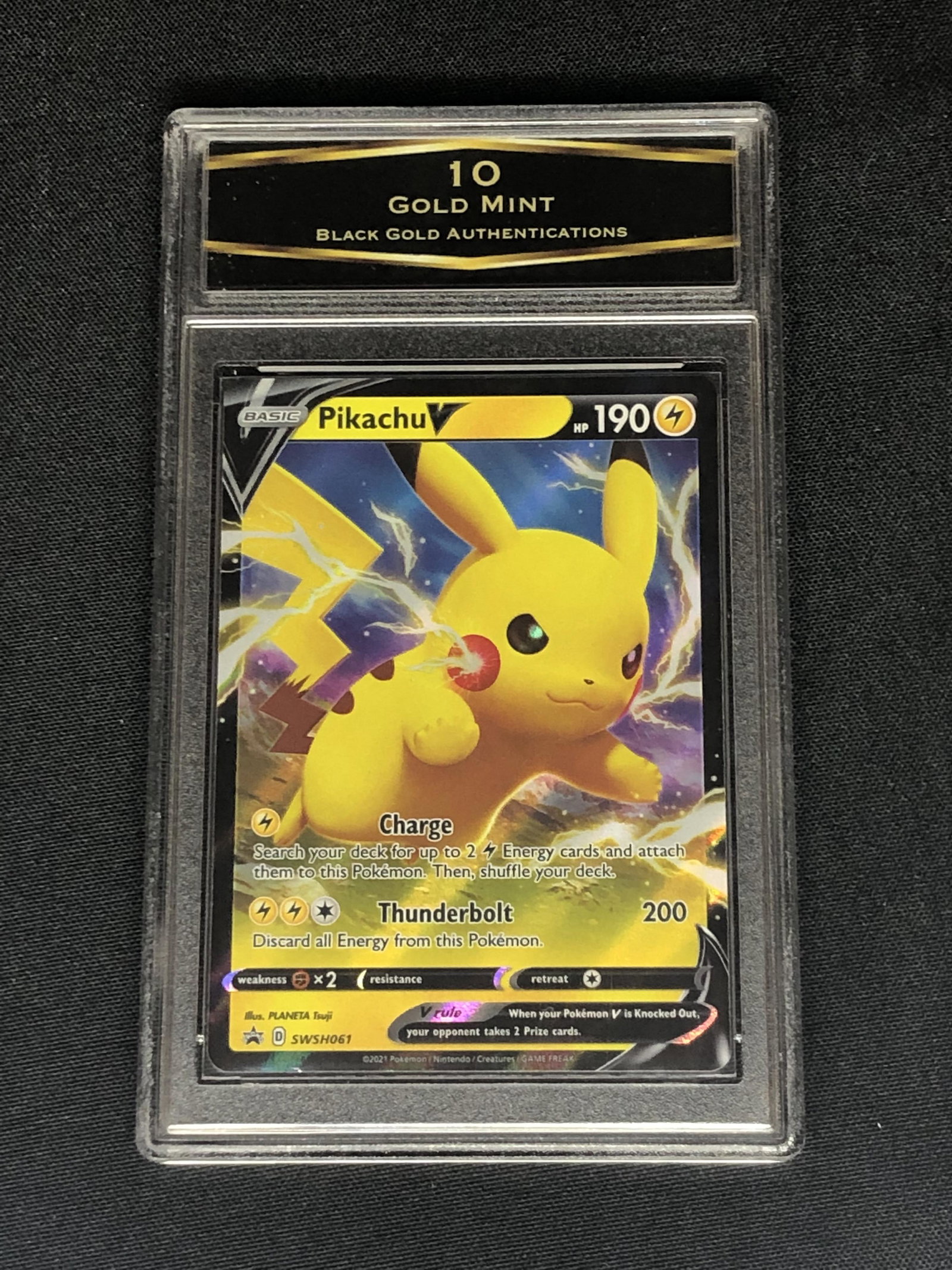 Pikachu V Graded BGA 10 (1 of 1)