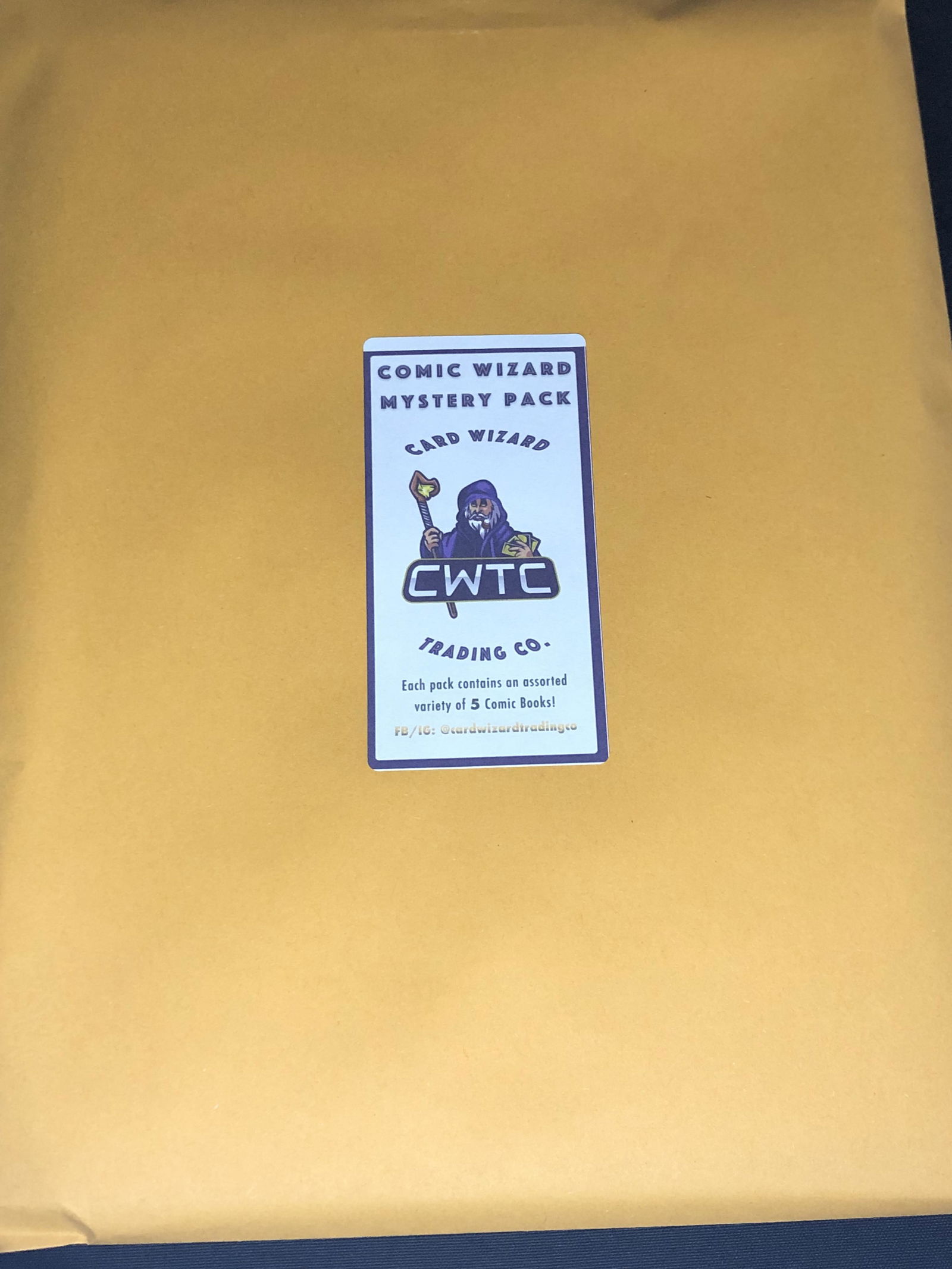 Comic Wizard Mystery Pack!! Includes 5 Comic Books! (1 of 1)