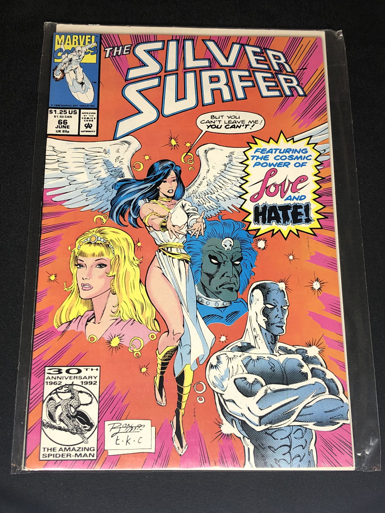 Marvel Silver Surfer Collctible Comic Book (1 of 1)