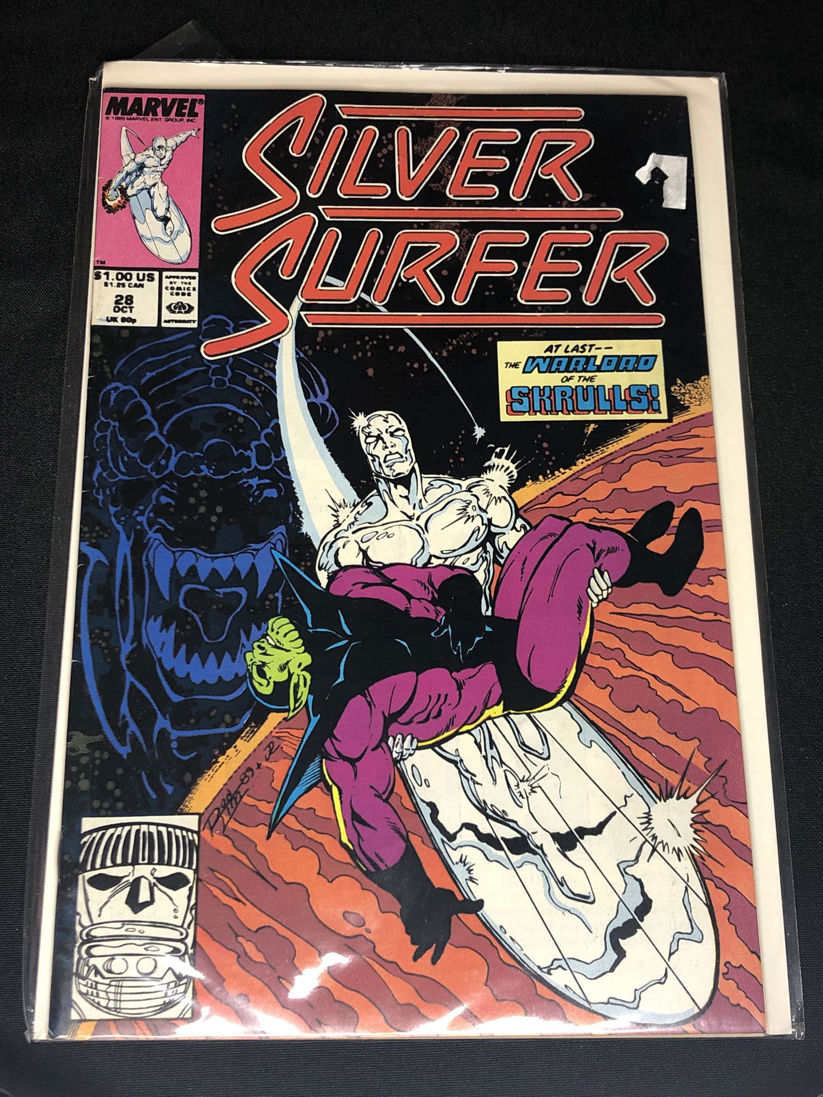 Marvel Silver Surfer Collctible Comic Book (1 of 1)