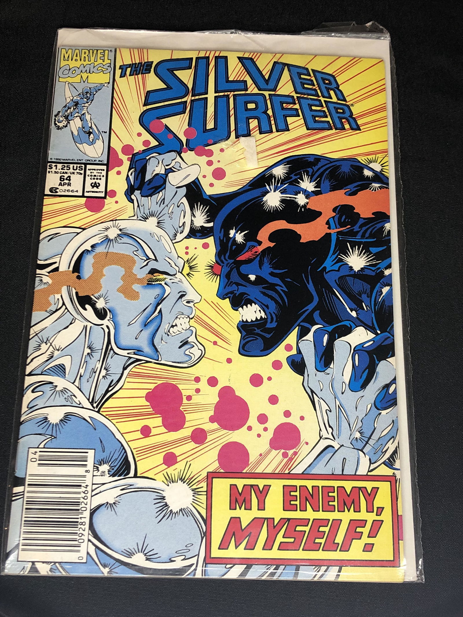 Marvel Silver Surfer Collctible Comic Book (1 of 1)