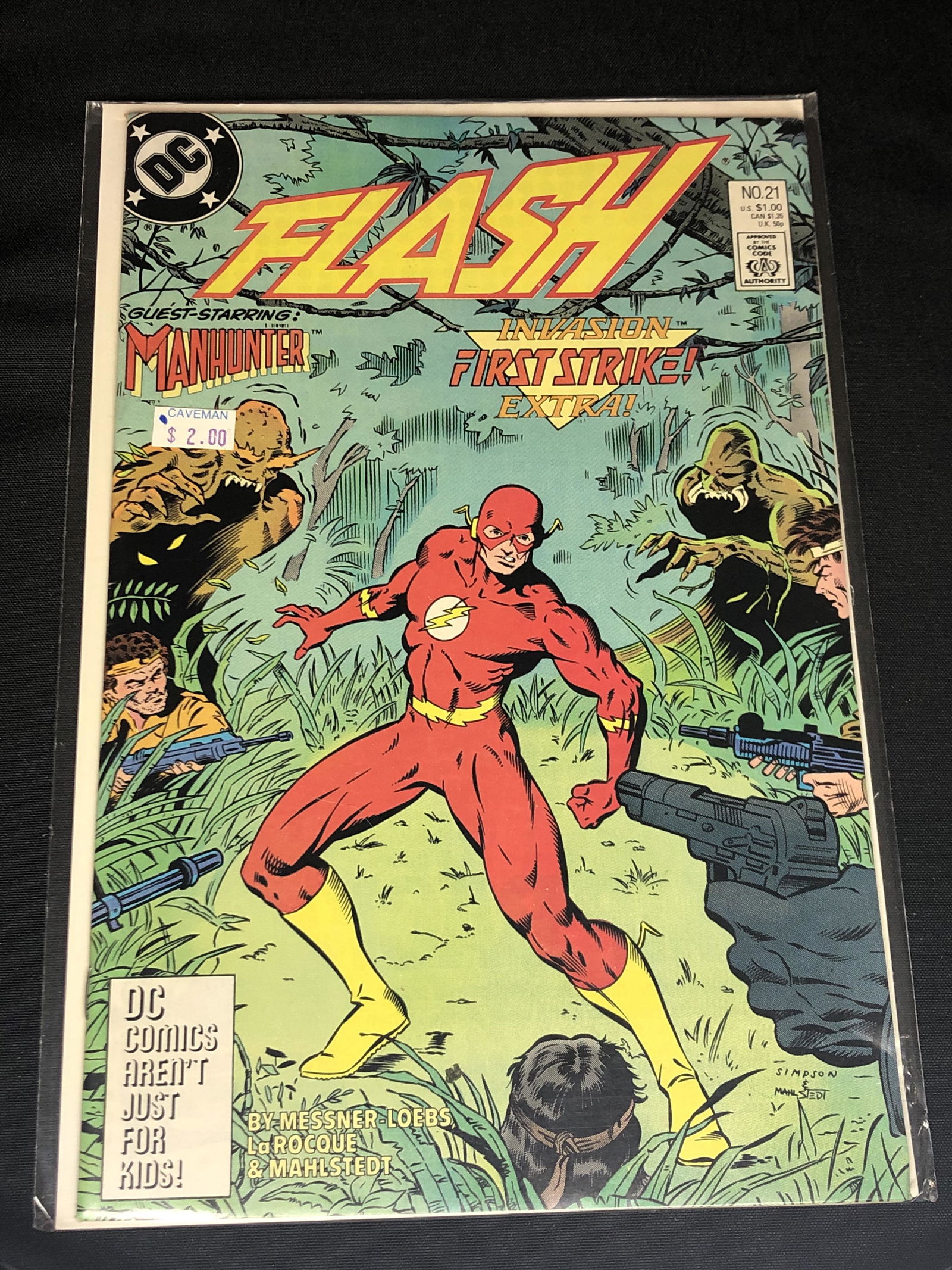 DC The Flash Collectible Comic Book (1 of 1)