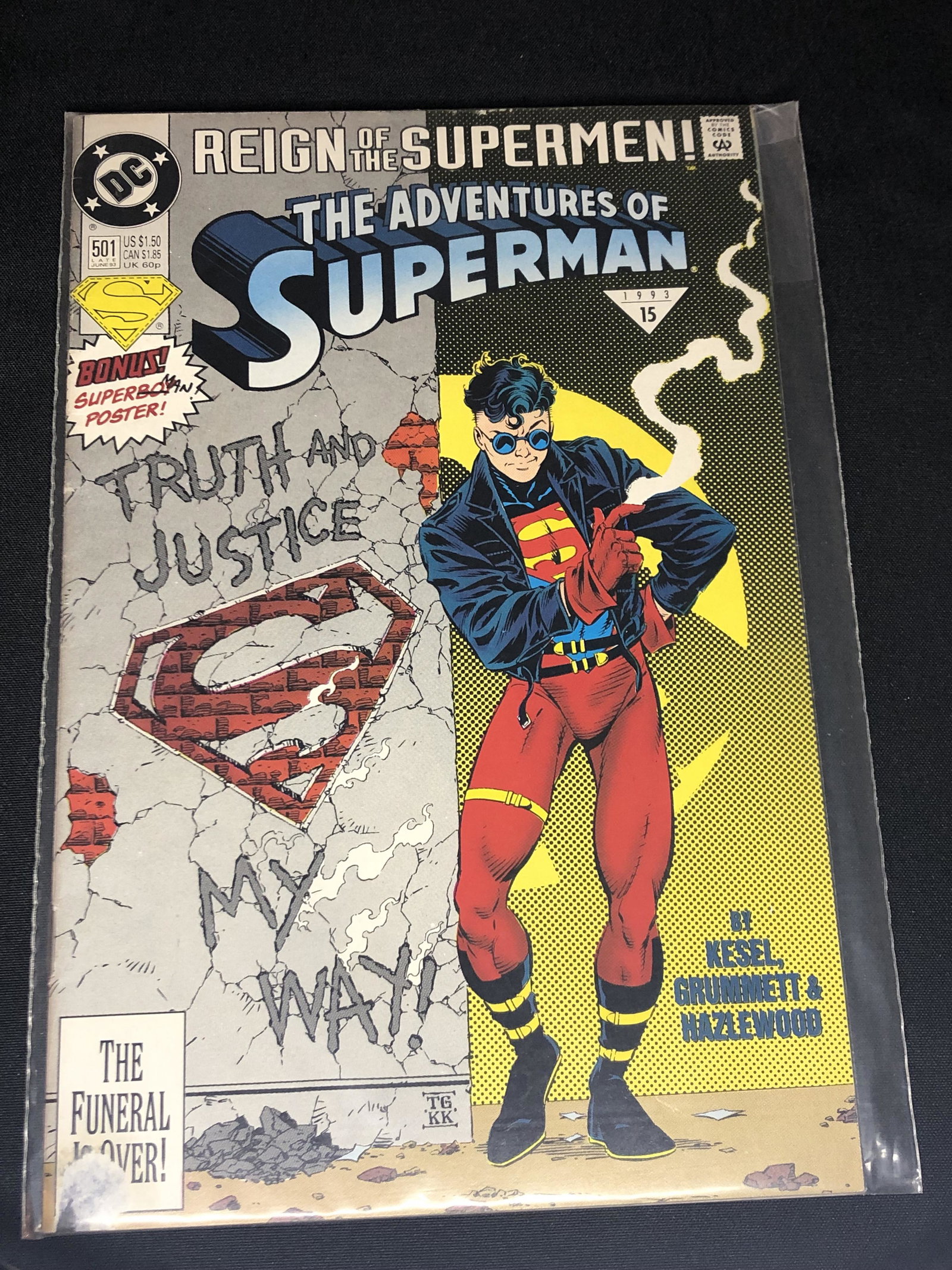 DC Superman Collectible Comic Book (1 of 1)