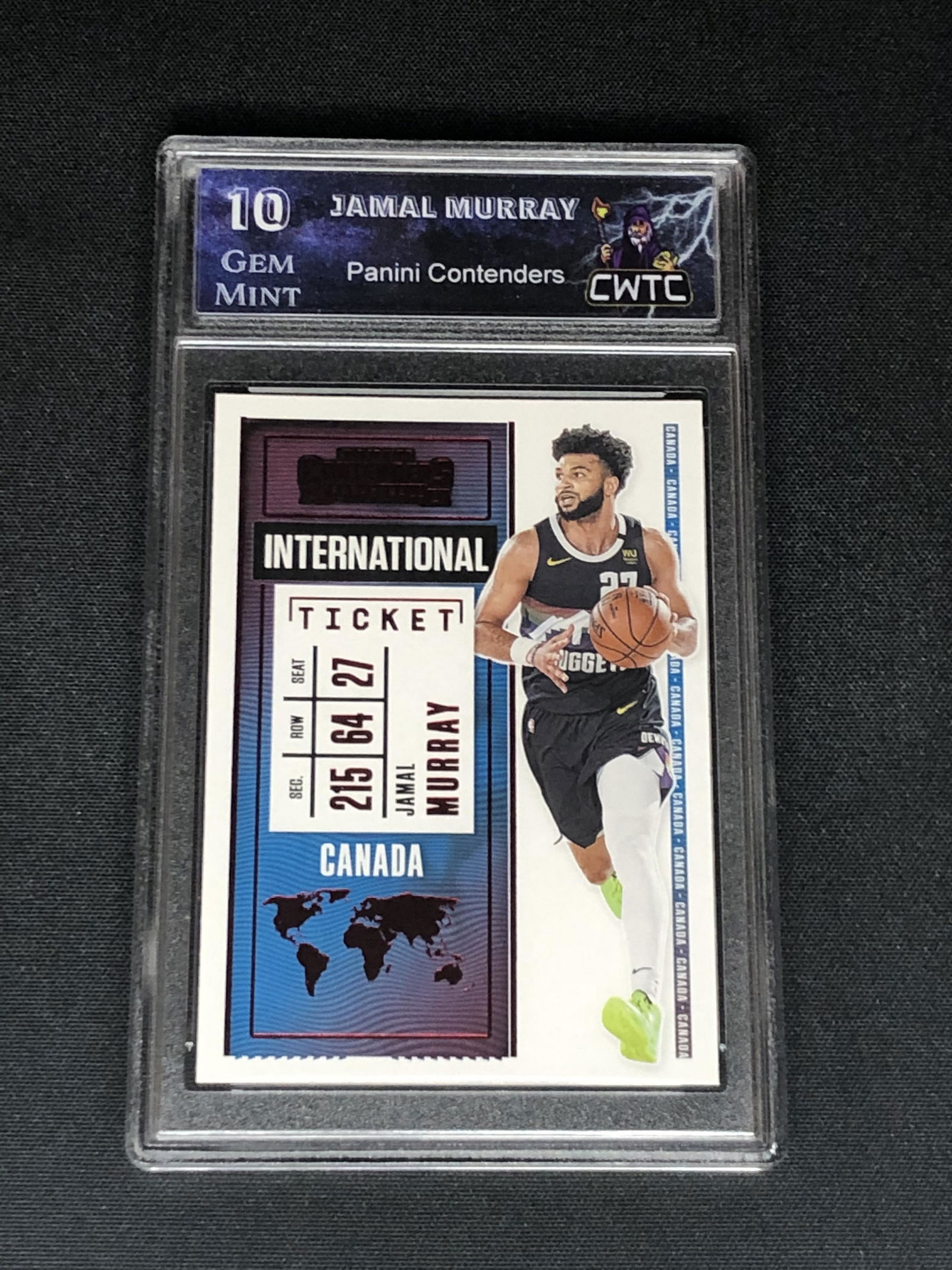 Jamal Murray Panini Contenders Graded CWTC 10 (1 of 1)