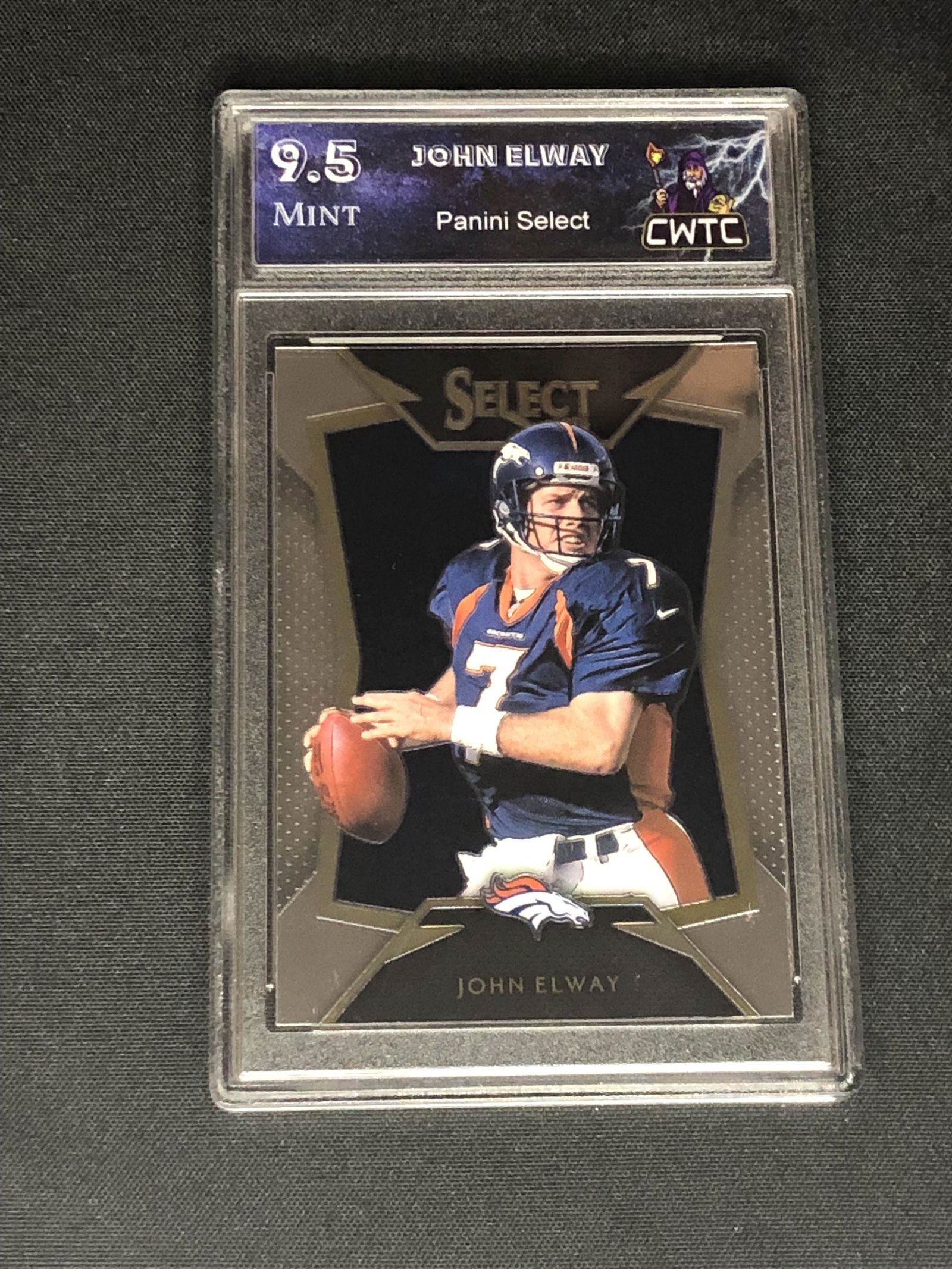 John Elway Panini Select Graded CWTC 9.5 (1 of 1)