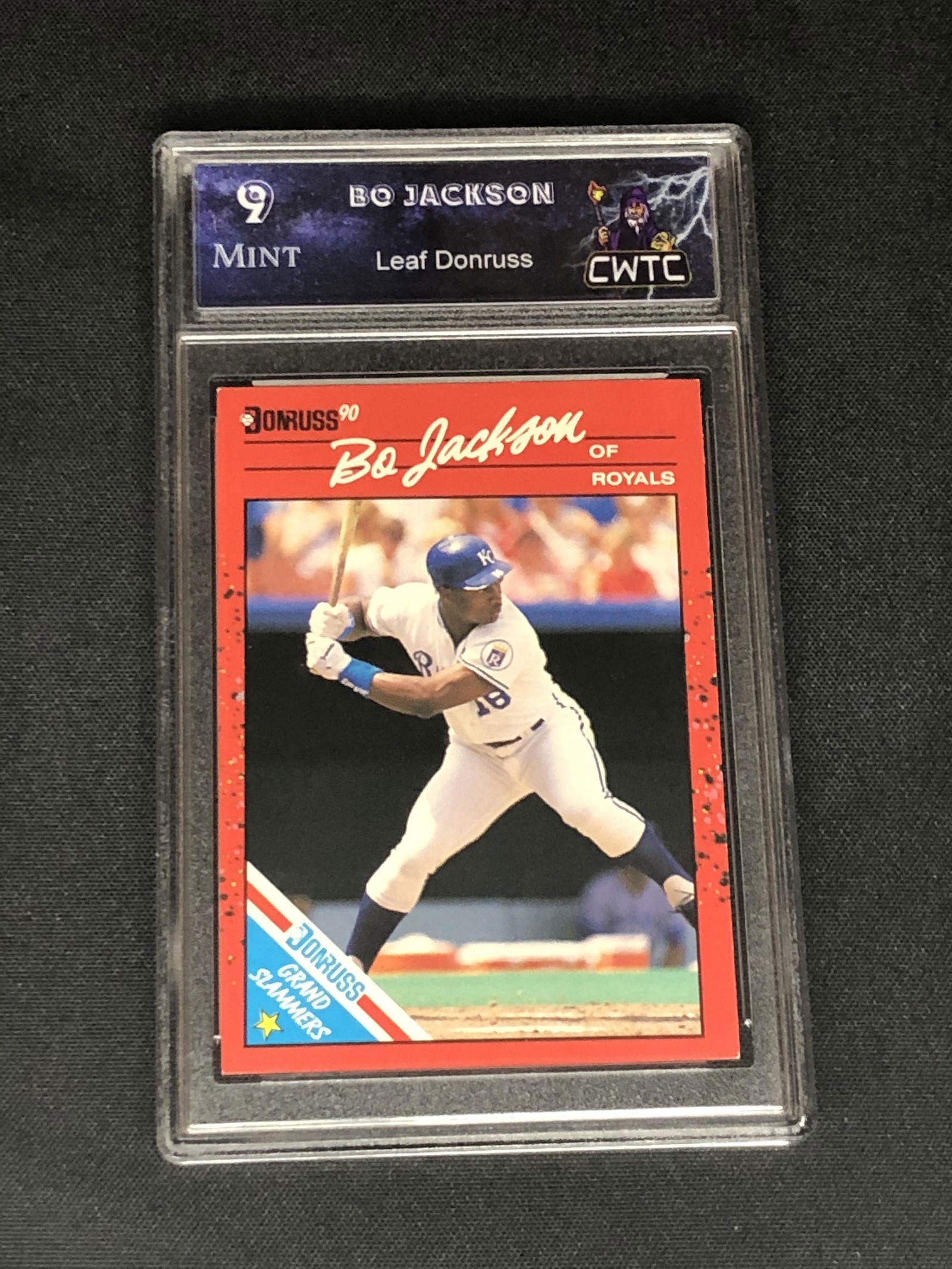 Bo Jackson Leaf Donruss Graded CWTC 9 (1 of 1)