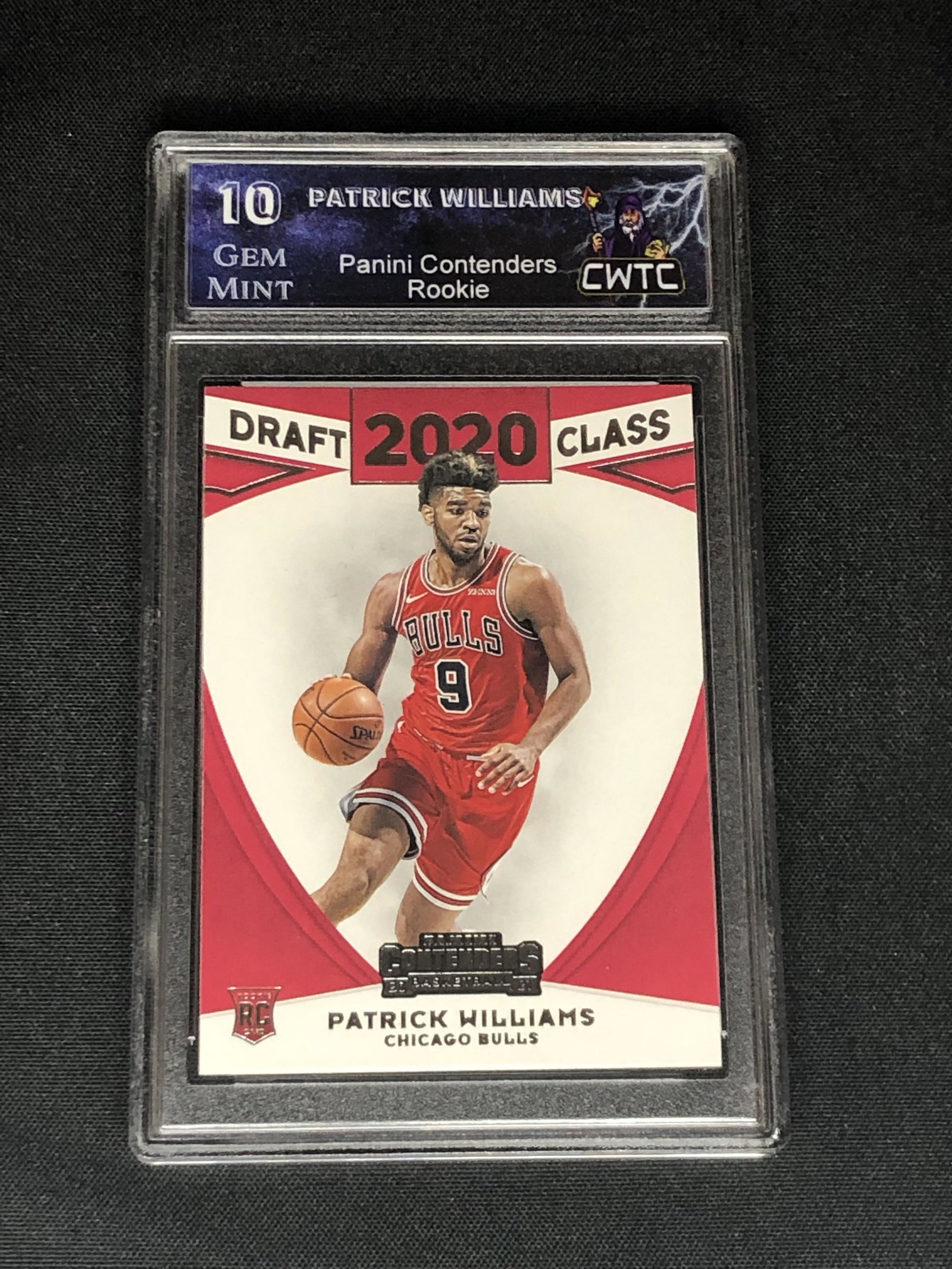 Patrick Williams Panini Contenders Rookie Graded CWTC 10: Patrick Williams Panini Contenders Rookie Graded CWTC 10