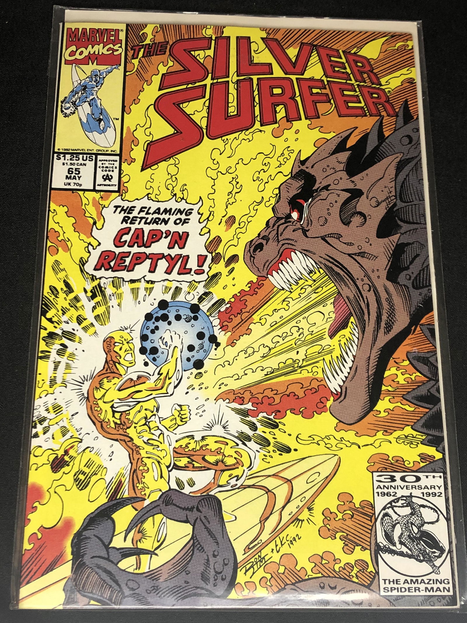 Marvel Silver Surfer Collectible Comic Book (1 of 1)