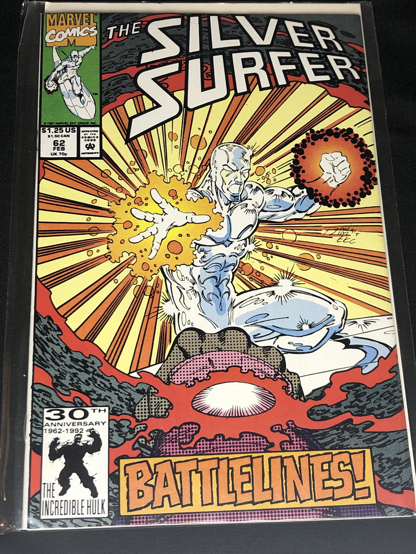 Marvel Silver Surfer Collectible Comic Book (1 of 1)
