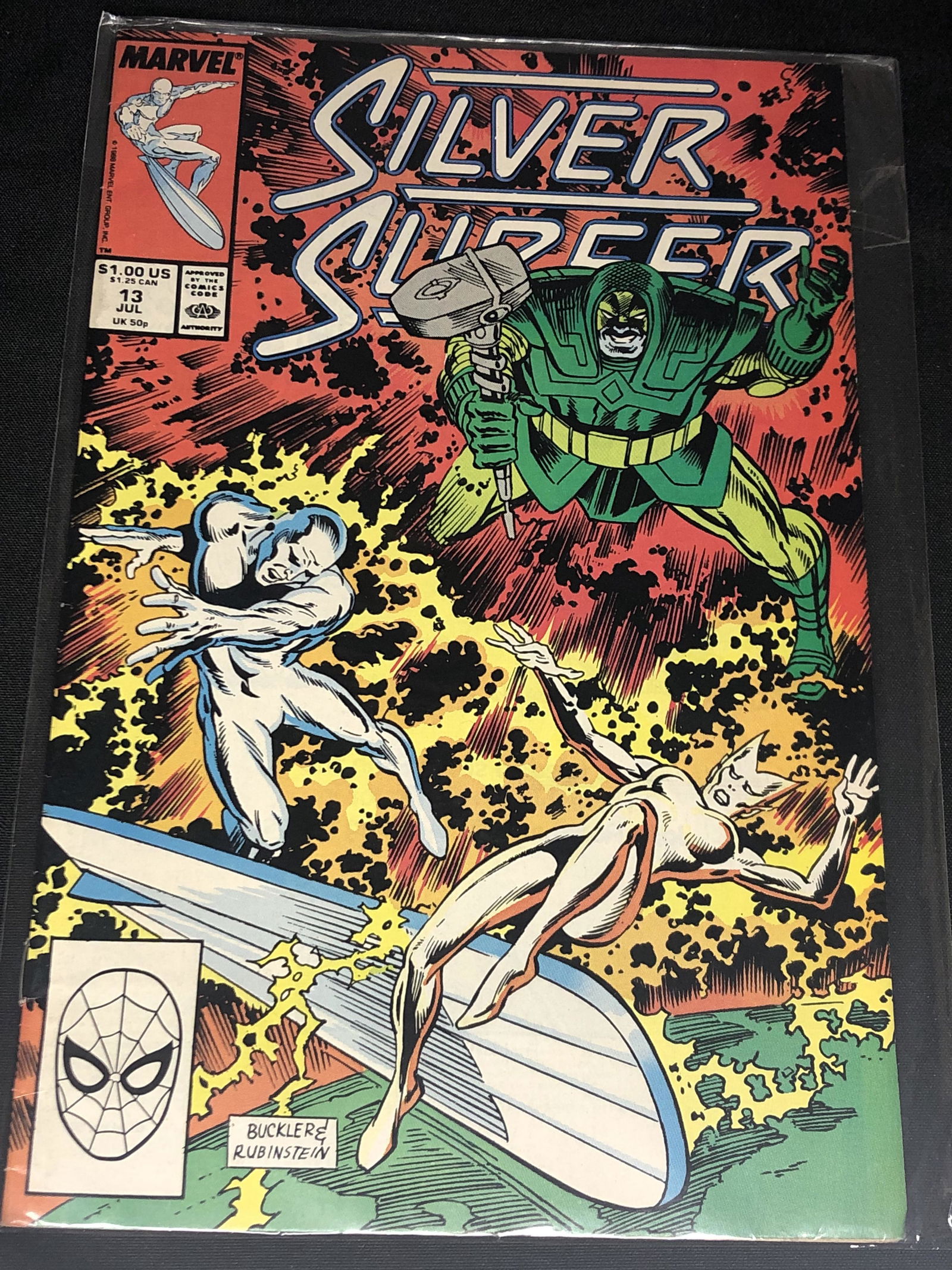 Marvel Silver Surfer Collectible Comic Book (1 of 1)