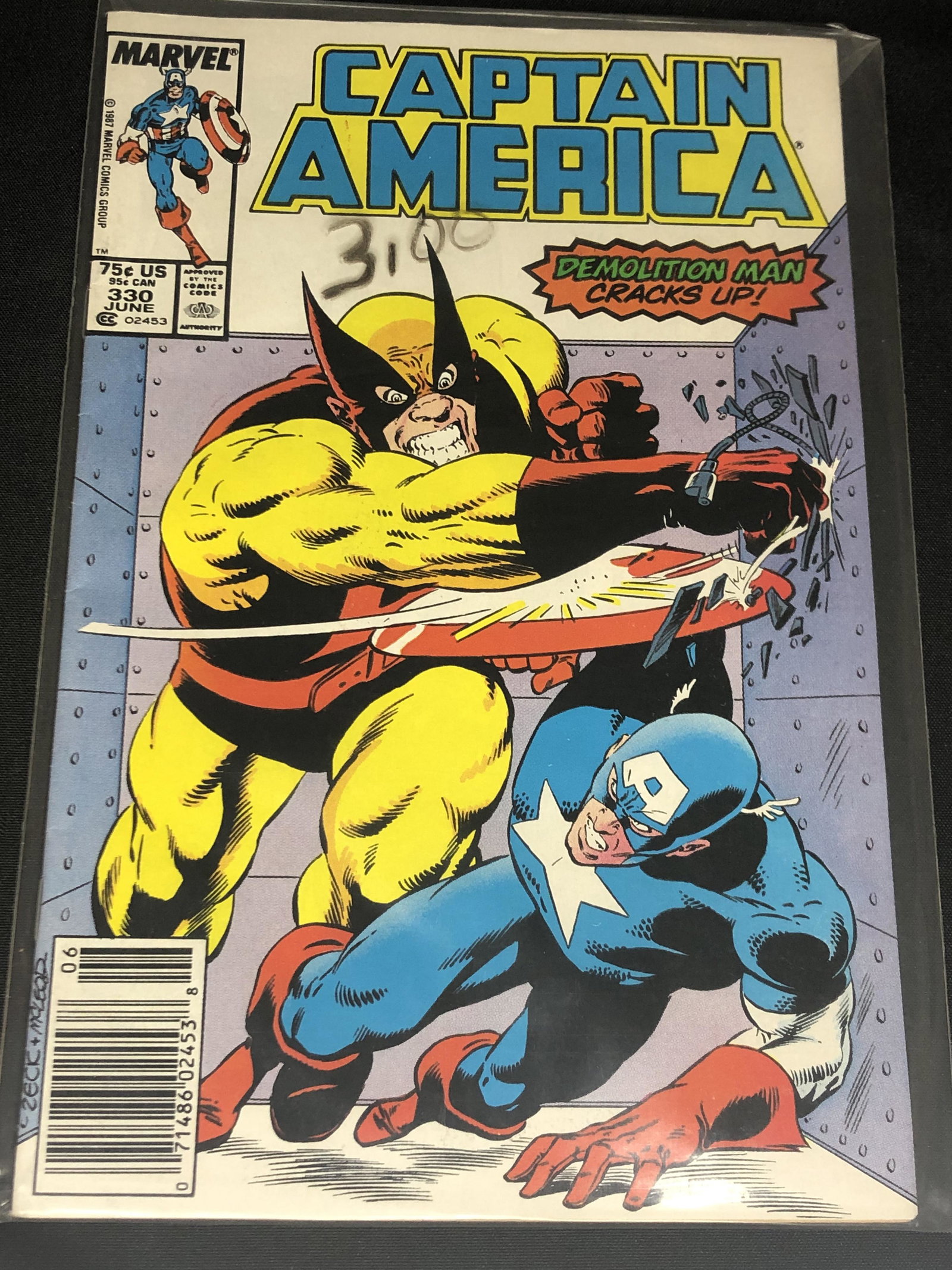Marvel Captain America Collectible Comic Book: Marvel Captain America Collectible Comic Book