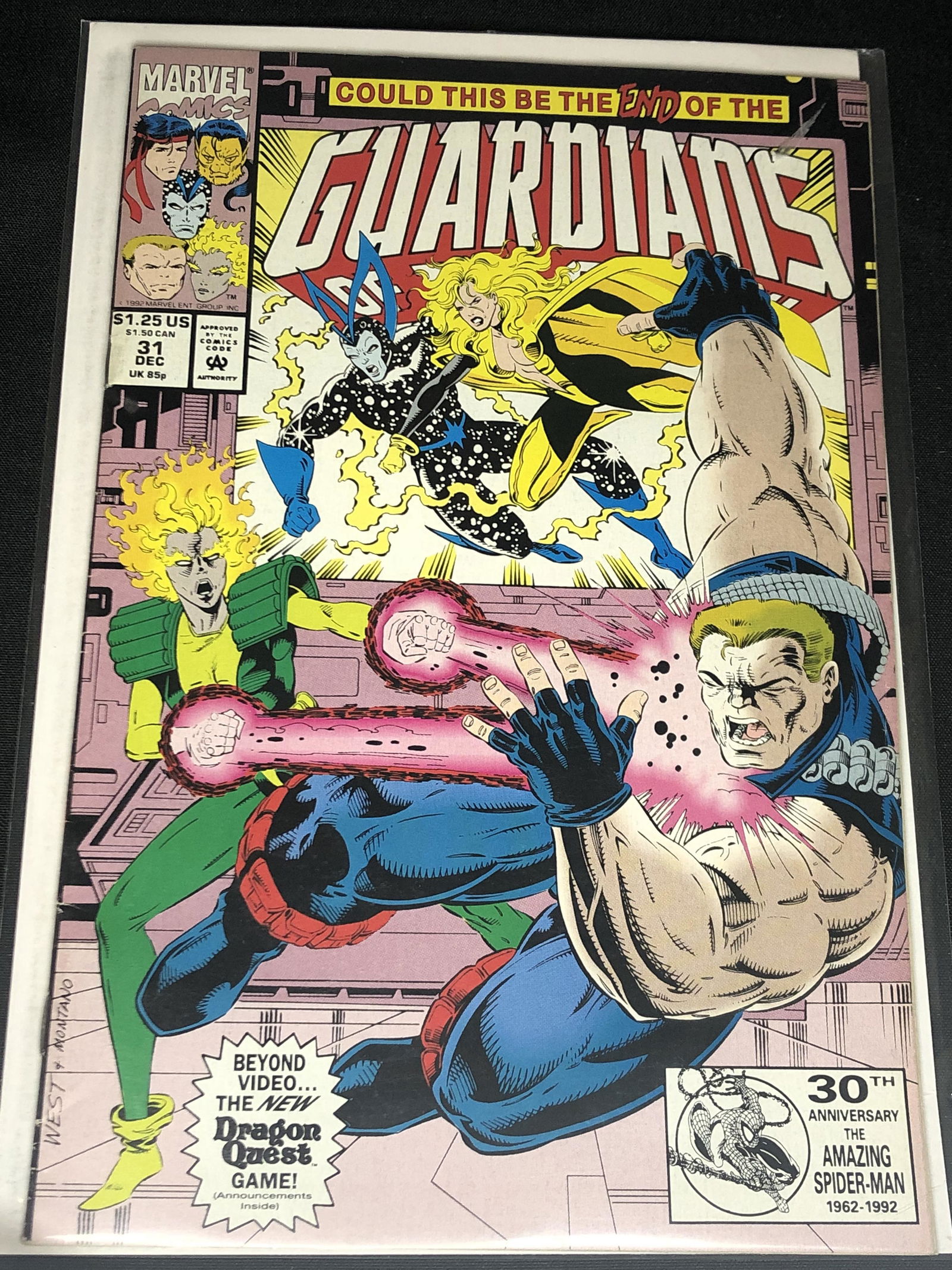 Marvel Guardians Of The Galaxy Collectible Comic Book (1 of 1)