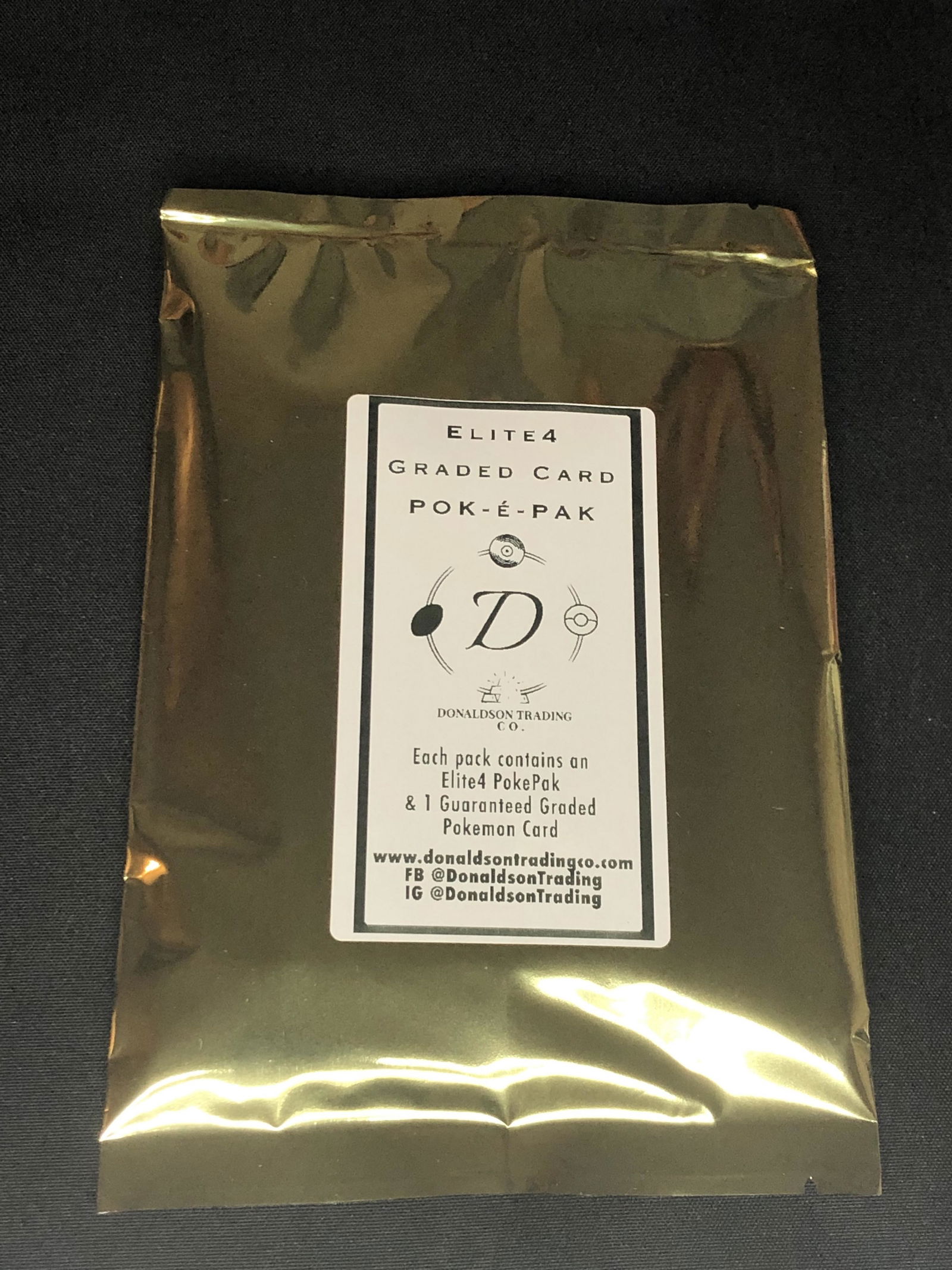 Elite4 Pok-e-pak Graded Card Pack!! Guaranteed Slab!! (1 of 1)