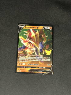 Zamazenta V Pokemon Card: Zamazenta V Pokemon Card