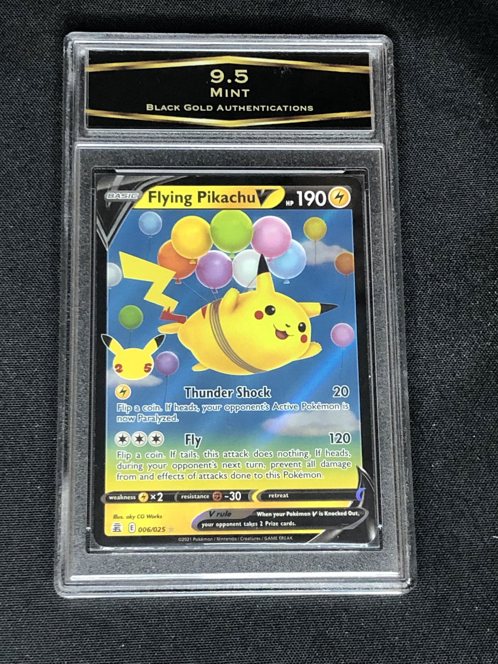 Flying Pikachu V Graded BGA 9.5 (1 of 1)