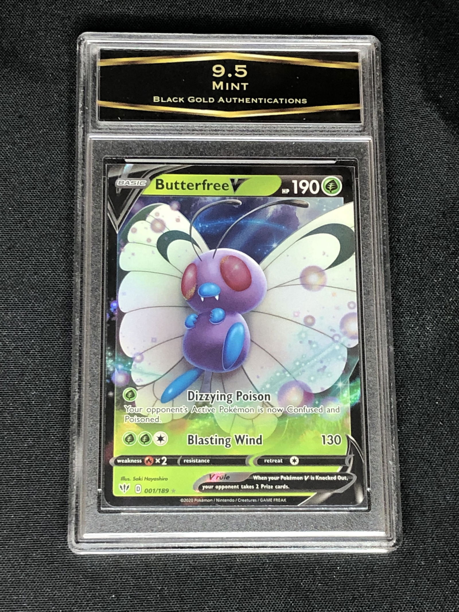 Butterfree V Graded BGA 9.5 (1 of 1)