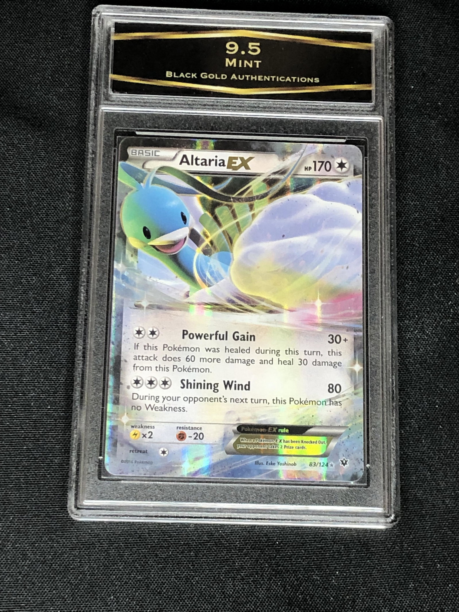 Altaria EX Graded BGA 9.5 (1 of 1)