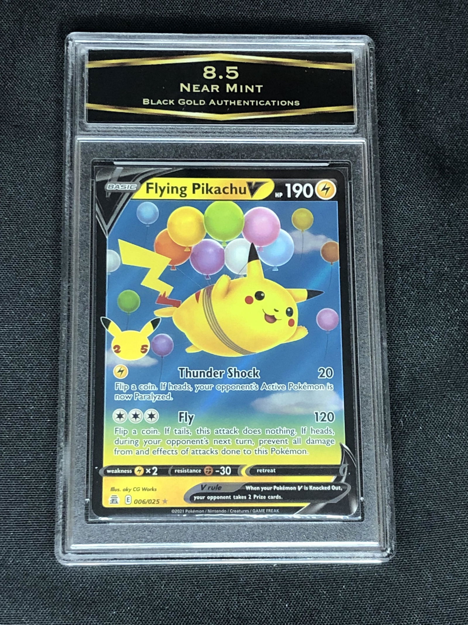Flying Pikachu V Graded BGA 8.5 (1 of 1)