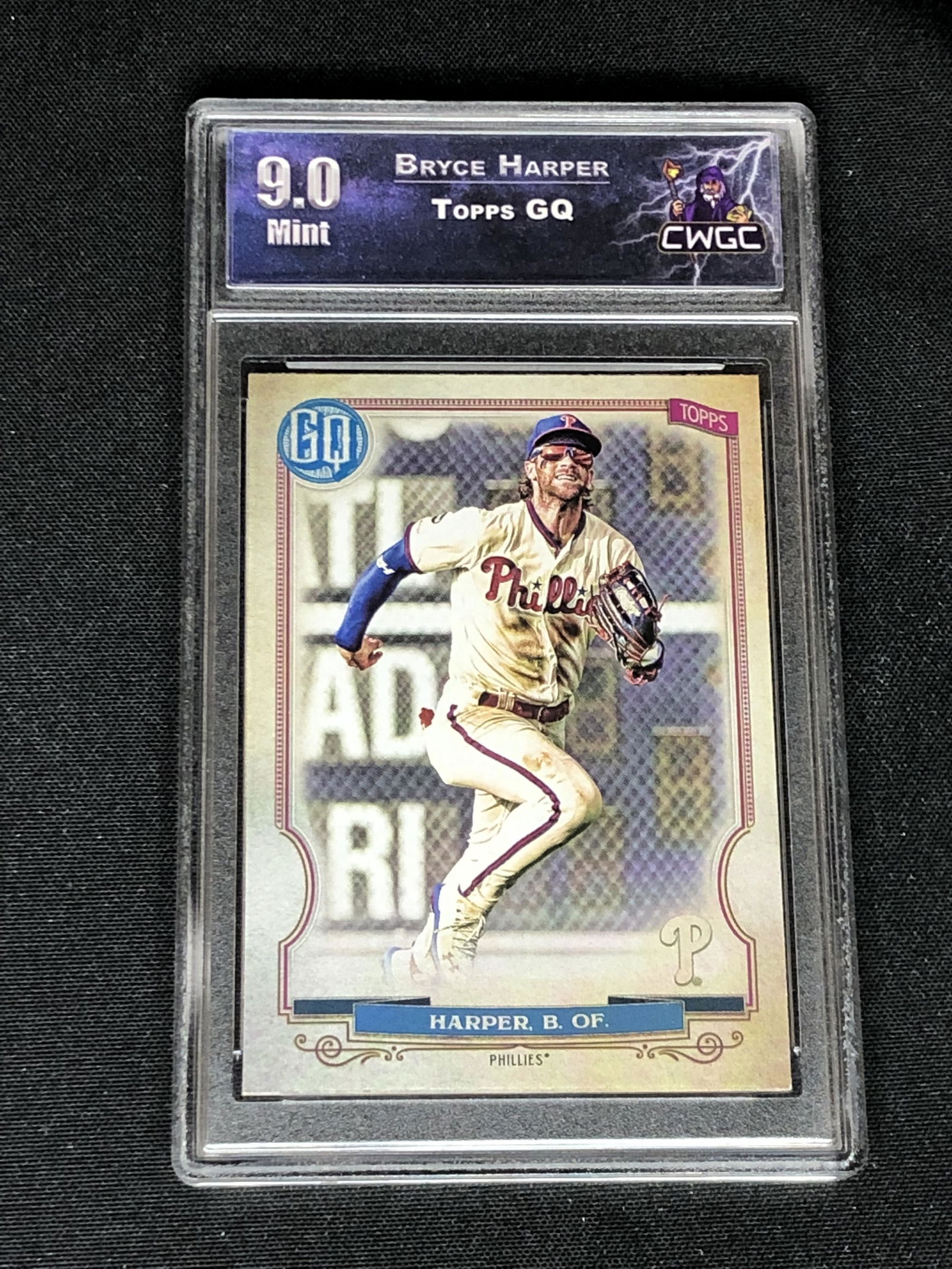 Bryce Harper Topps GQ Graded CWTC 9 (1 of 1)