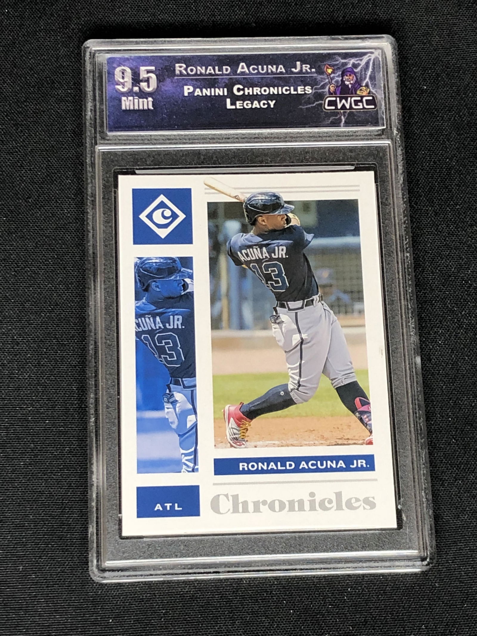 Ronald Acuna Jr Panini Chronicles Legacy Graded CWTC 9.5 (1 of 1)