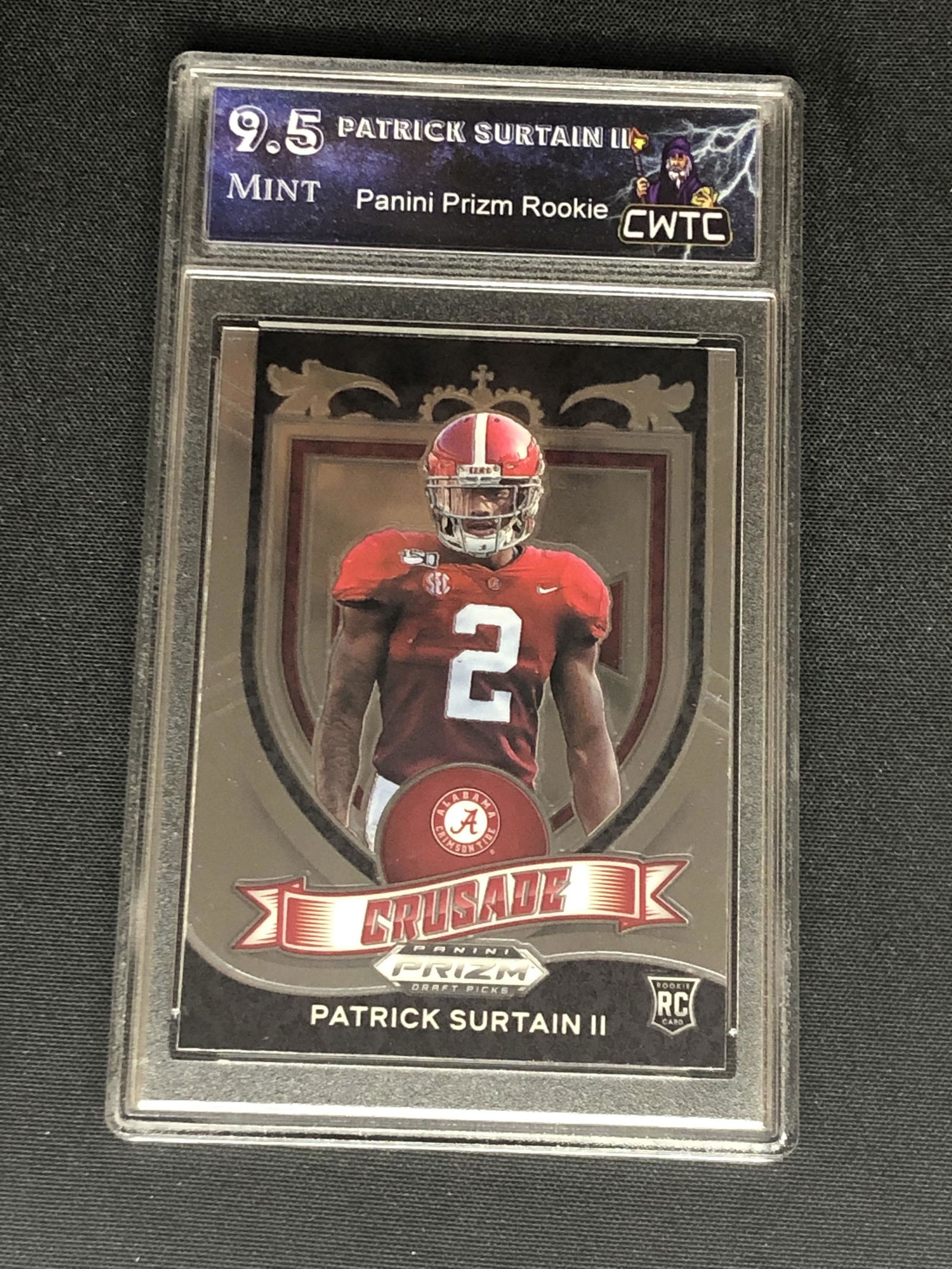 Patrick Surtain Panini Prizm Rookie Graded CWTC 9.5 (1 of 1)