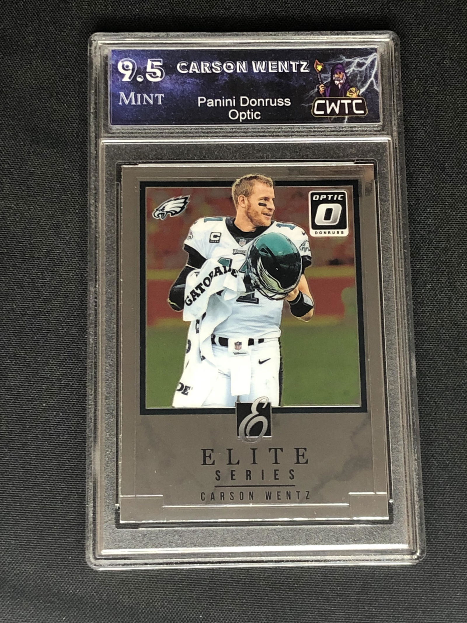 Carson Wentz Panini Donruss Optic Graded cWTC 9.5 (1 of 1)