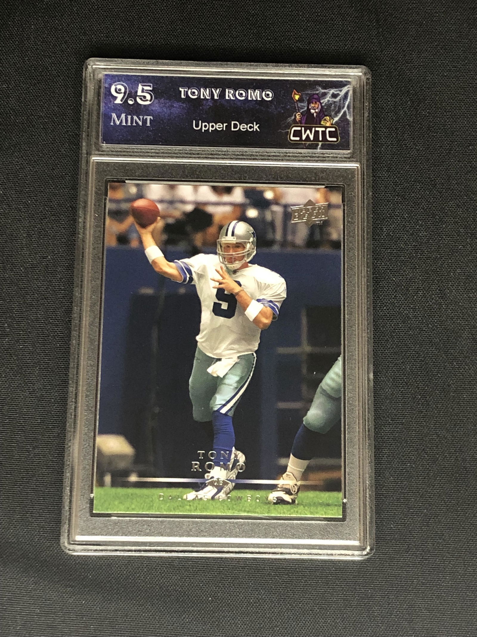 Tony Romo Upper Deck Graded CWTC 9.5 (1 of 1)